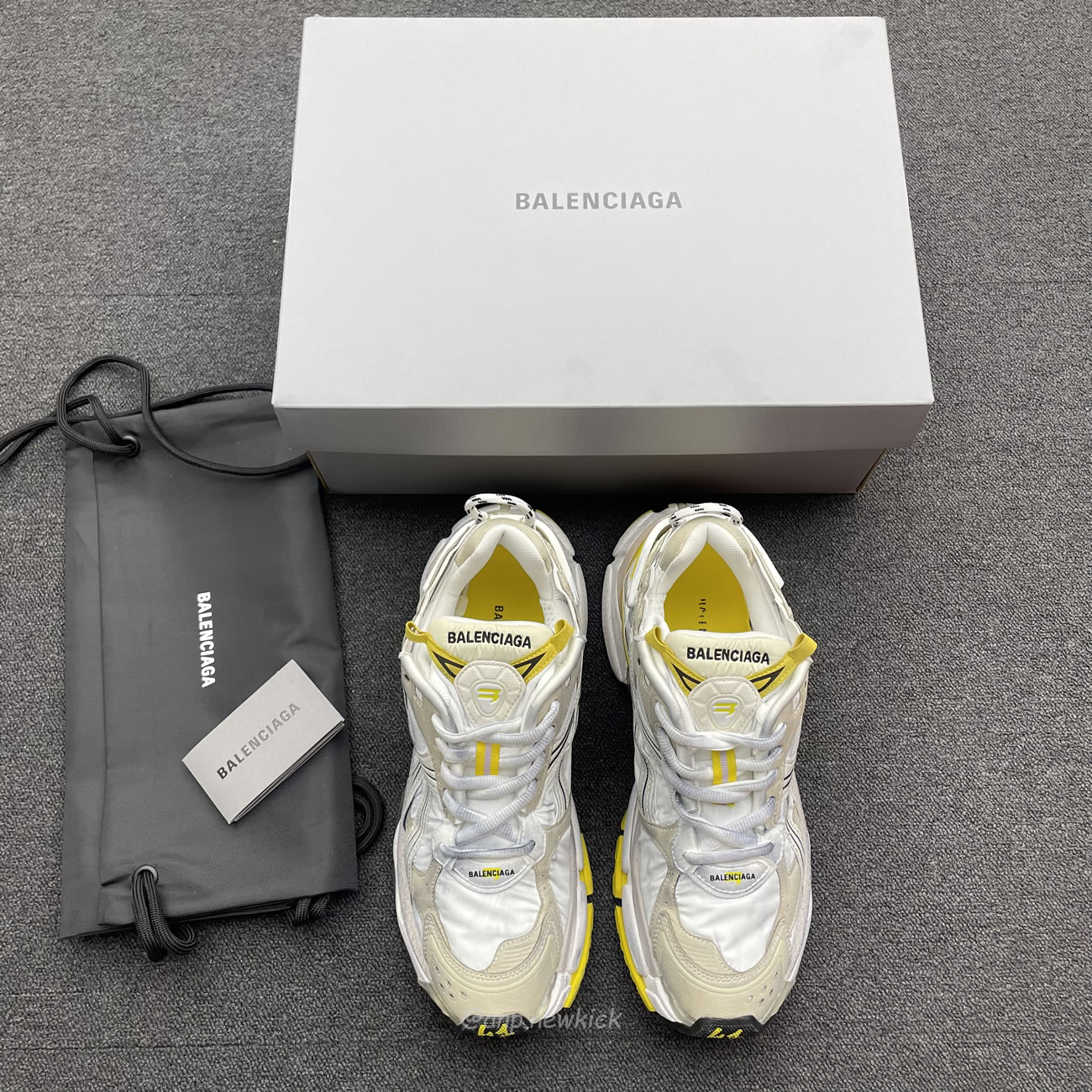 Balenciaga Runner Nylon Grey White Yellow Womens 772774 W3rny 9170 (7) - www.newkick.org Balenciaga Runner Nylon Grey White Yellow Womens 772774 W3rny 9170 (7) - www.newkick.org