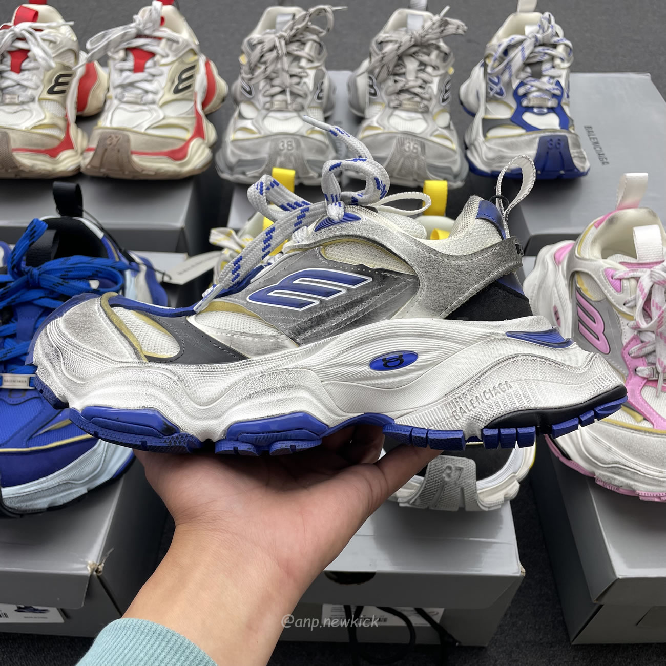 Balenciaga Cargo Sneaker Grey Black Yellow White Gery Pink Yellow Blue Red (womens) 784341 W2mv6 0328 (21) - www.newkick.org Balenciaga Cargo Sneaker Grey Black Yellow White Gery Pink Yellow Blue Red (womens) 784341 W2mv6 0328 (21) - www.newkick.org