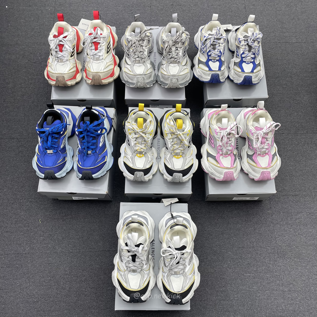 Balenciaga Cargo Sneaker Grey Black Yellow White Gery Pink Yellow Blue Red (womens) 784341 W2mv6 0328 (5) - www.newkick.org Balenciaga Cargo Sneaker Grey Black Yellow White Gery Pink Yellow Blue Red (womens) 784341 W2mv6 0328 (5) - www.newkick.org
