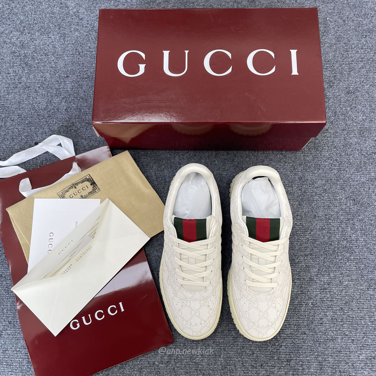 Gucci Re Web Gg Supreme Canvas Beige White 816818 Fad7v 9055 (4) - www.newkick.org Gucci Re Web Gg Supreme Canvas Beige White 816818 Fad7v 9055 (4) - www.newkick.org