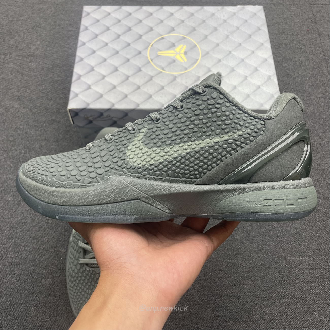 Nike Kobe 6 Black Mamba Collection Fade To Black 869457 007 (2) - www.newkick.org