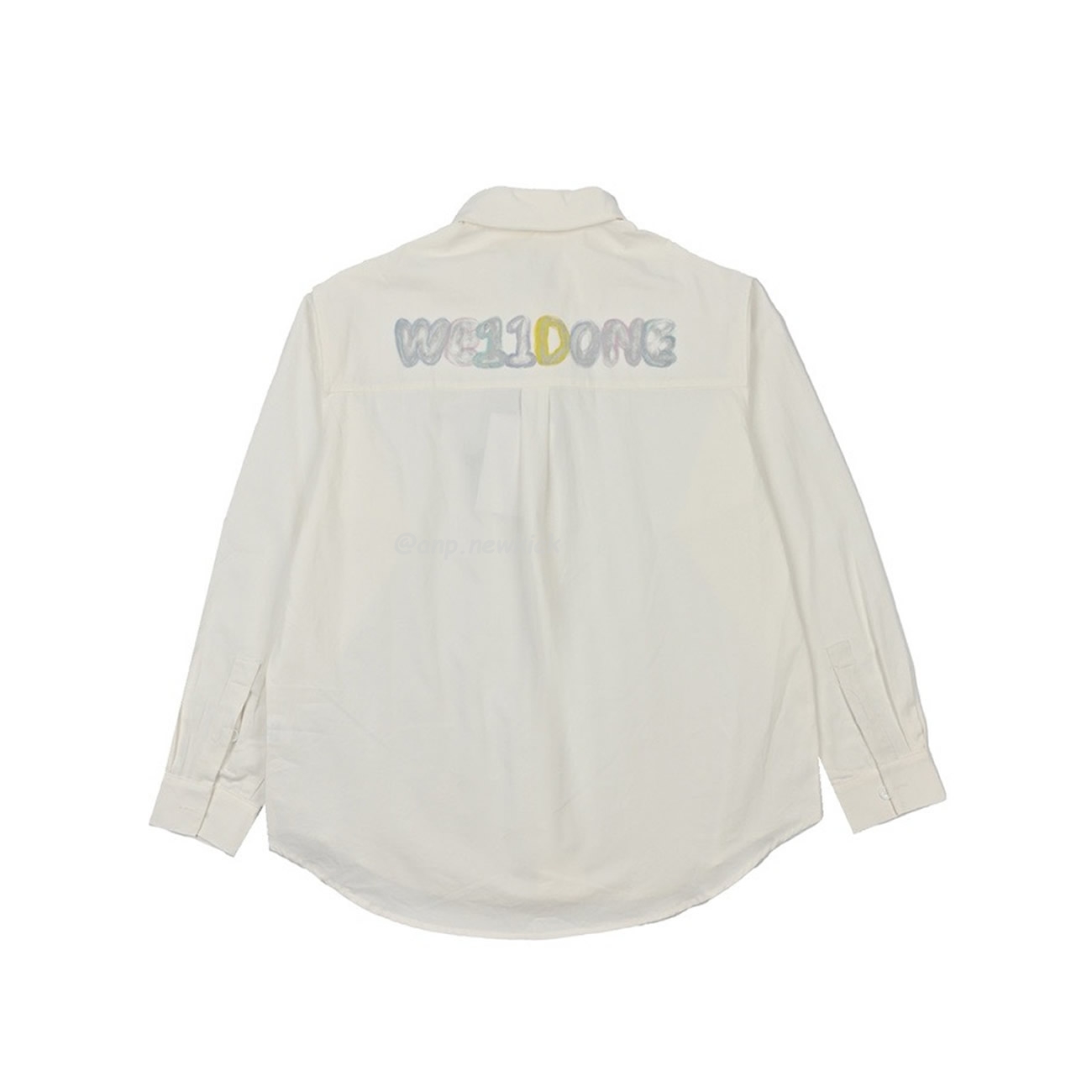 We11done 24ss Back Colored Graffiti Letter Printed Long Sleeved Shirt 912190036 S L (4) - www.newkick.org We11done 24ss Back Colored Graffiti Letter Printed Long Sleeved Shirt 912190036 S L (4) - www.newkick.org