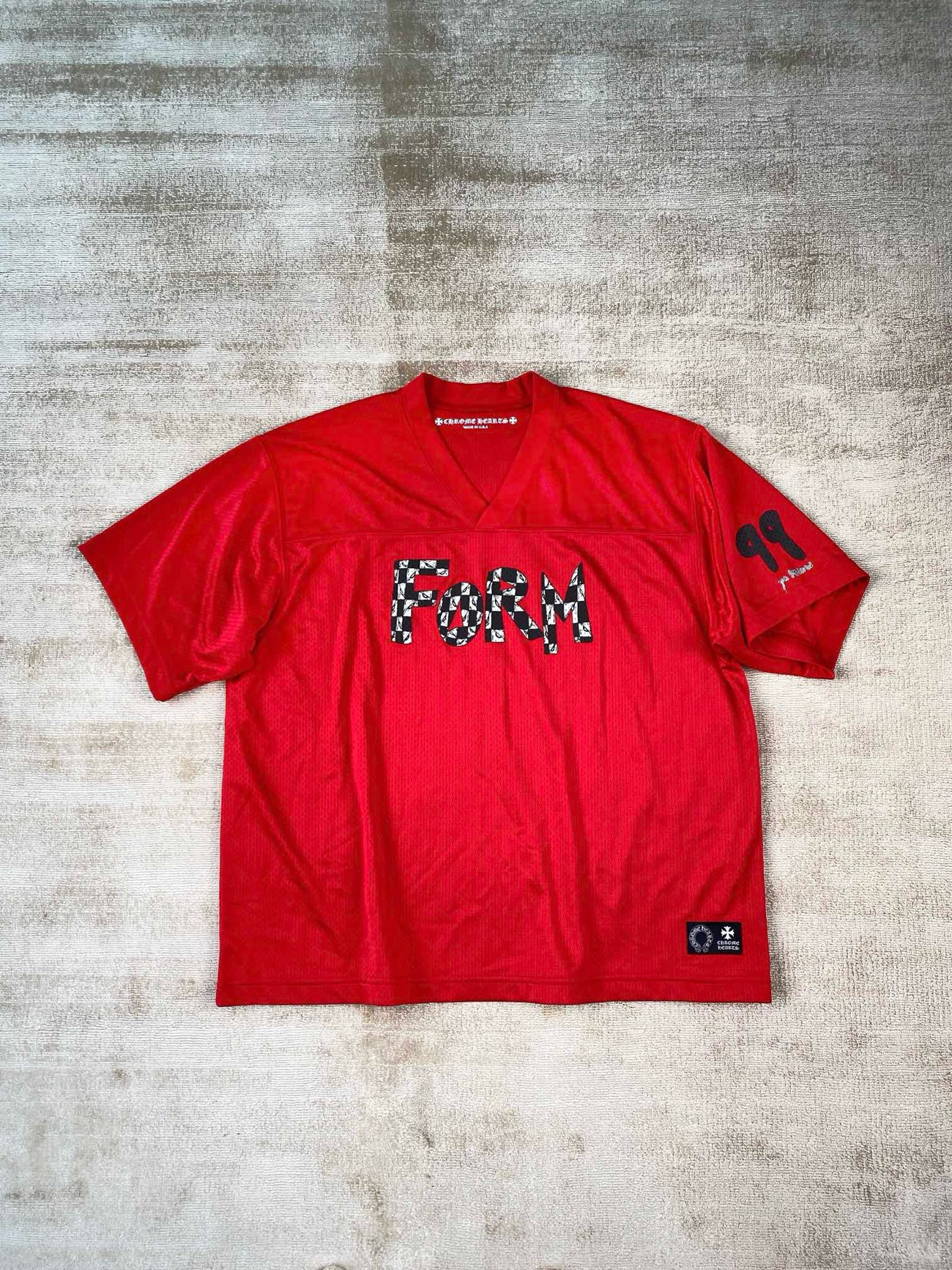 Chrome Hearts 99 Form Matty Boy Mesh Red Jersey (8) - www.newkick.org Chrome Hearts 99 Form Matty Boy Mesh Red Jersey (8) - www.newkick.org