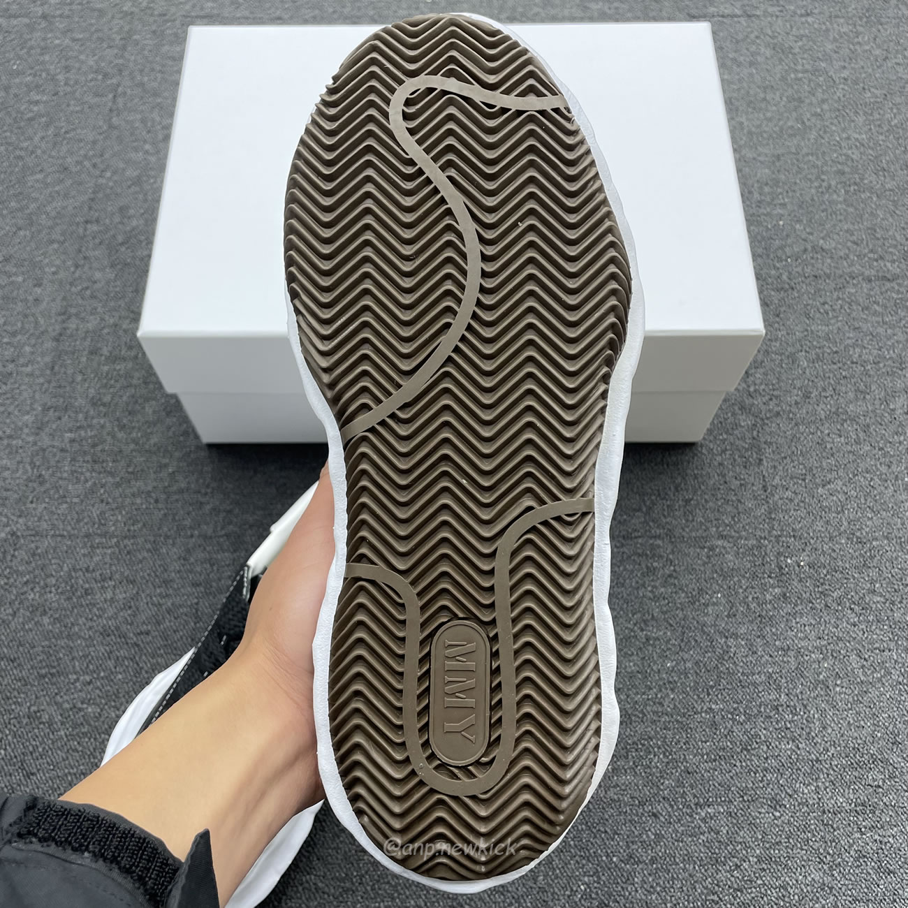 Maison Mihara Yasuhiro Blakey Og Sole Leather Low Black A06fw702 (7) - www.newkick.org