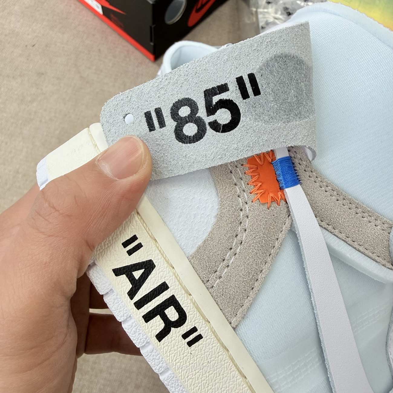 Air Jordan 1 Retro High Virgil Abloh Archive Alaska 2025 Aa3834 100 (8) - www.newkick.org