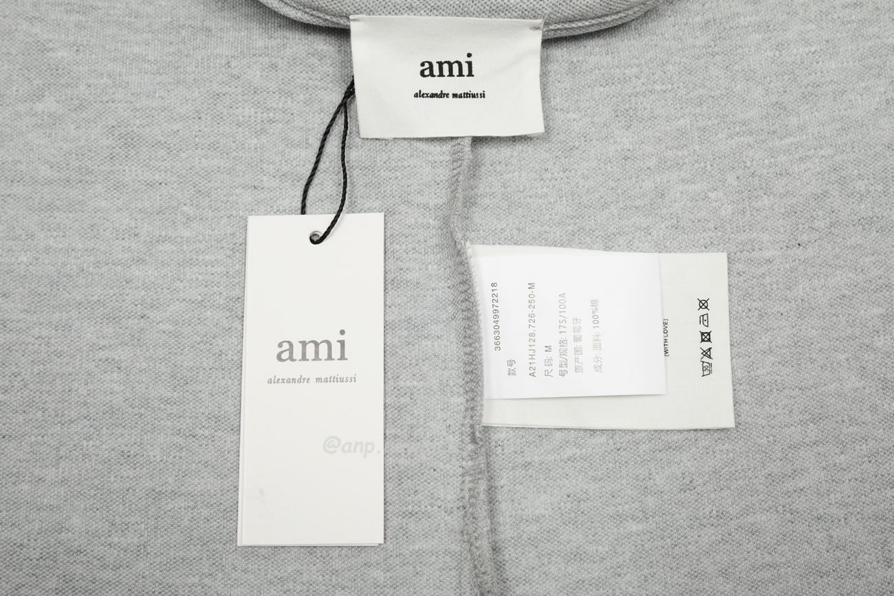 Ami Paris De Coeur Polo Shirt (4) - www.newkick.org