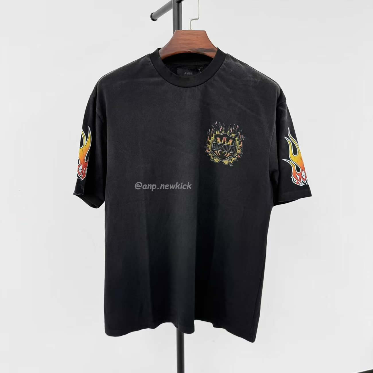 Amiri Flame Graphic T Shirt (4) - www.newkick.org