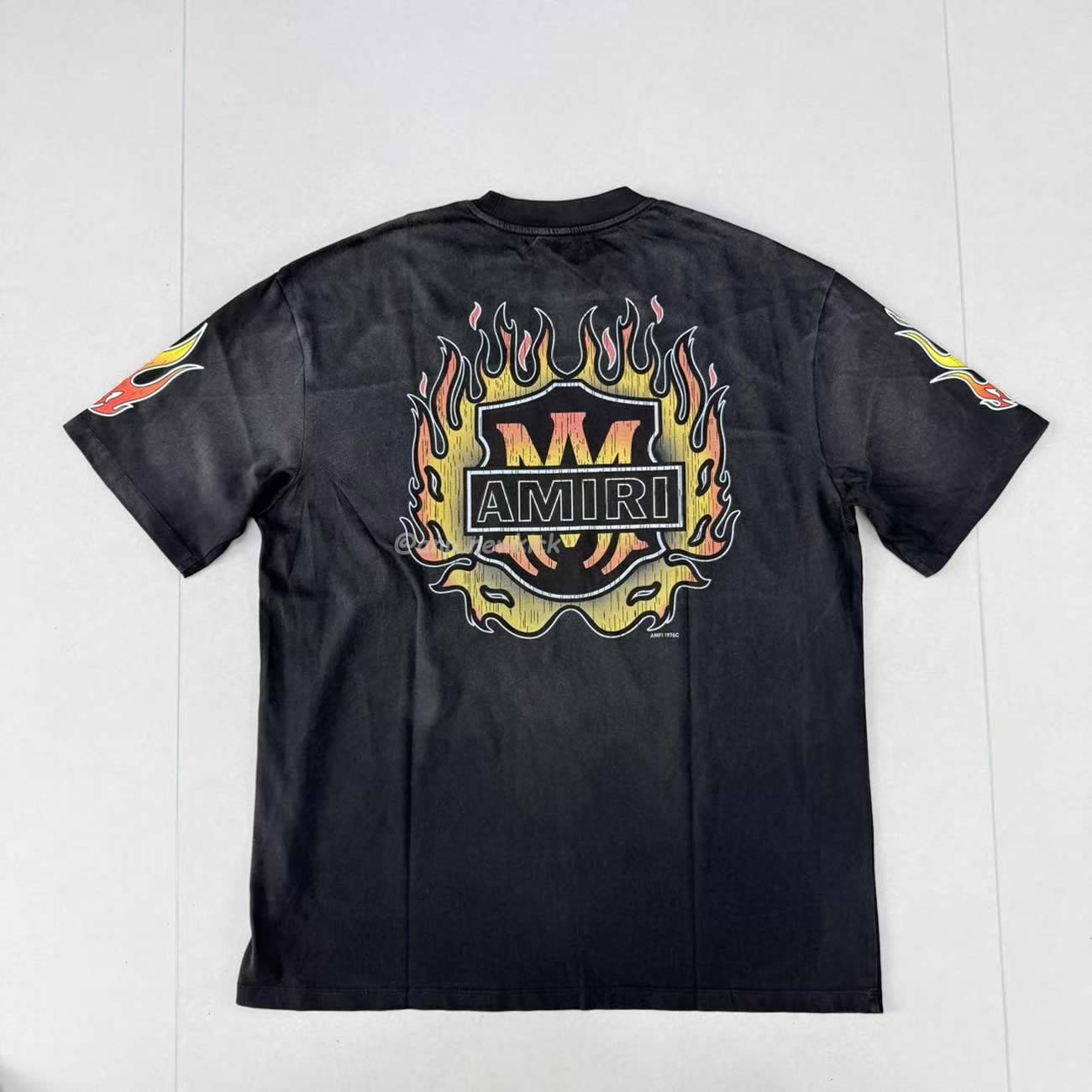 Amiri Flame Graphic T Shirt (6) - www.newkick.org