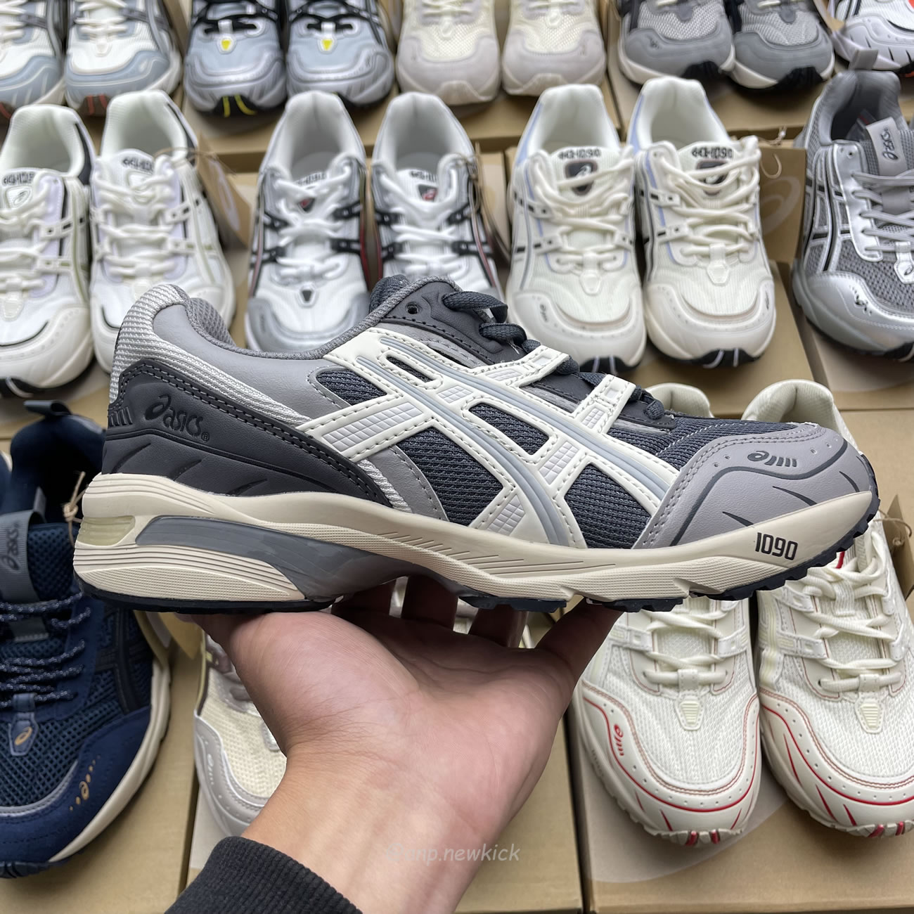 Asics Gel 1090 Grey Beige Birch French Blue White Sage Silver Cream Brown Silver Cream Gray Blue (6) - www.newkick.org Asics Gel 1090 Grey Beige Birch French Blue White Sage Silver Cream Brown Silver Cream Gray Blue (6) - www.newkick.org