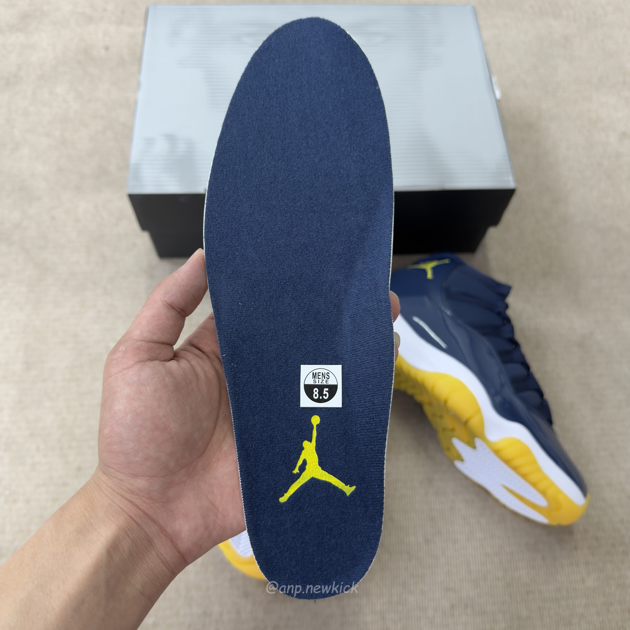 Air Jordan 11 Retro Navy Blue At7802 115 (4) - www.newkick.org