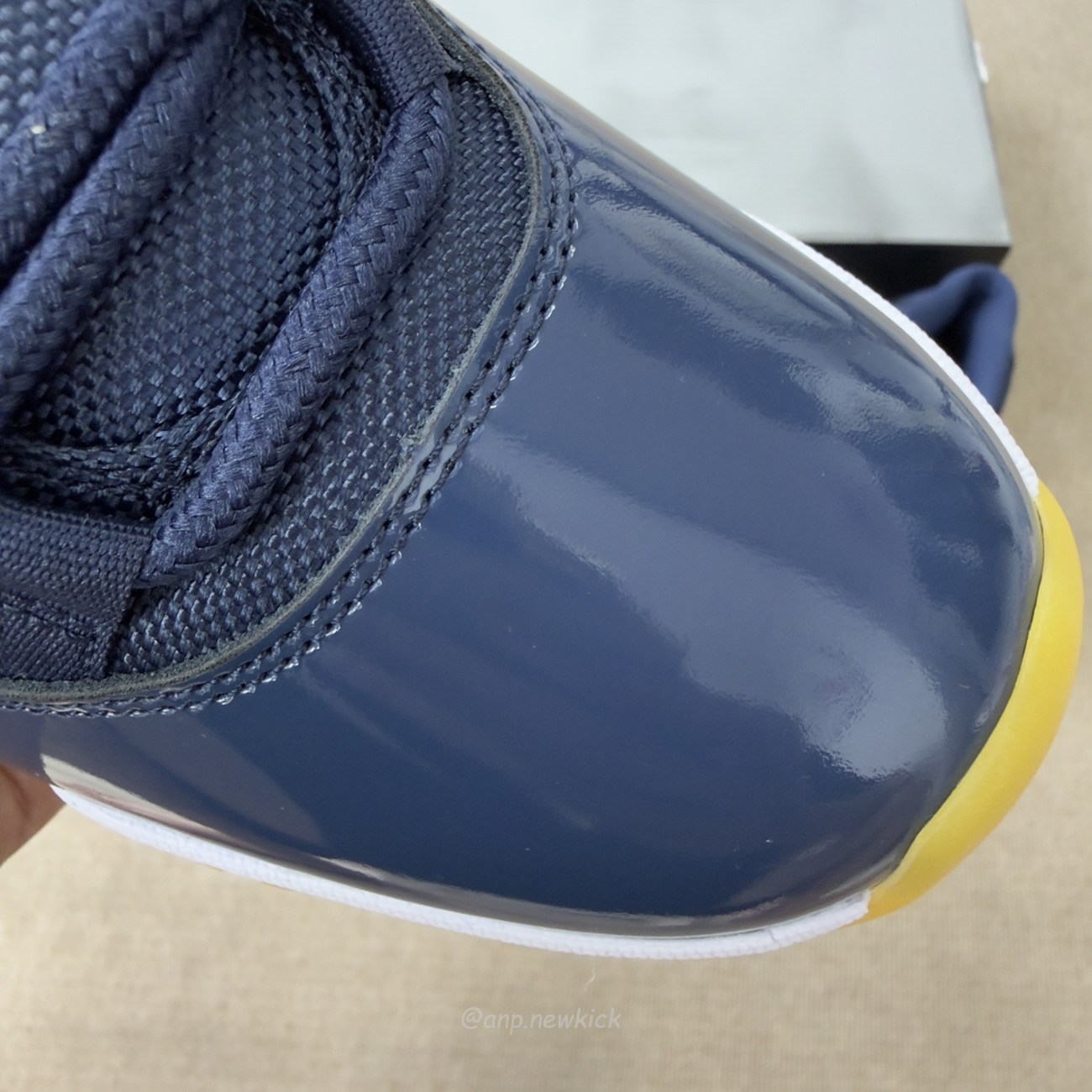 Air Jordan 11 Retro Navy Blue At7802 115 (5) - www.newkick.org