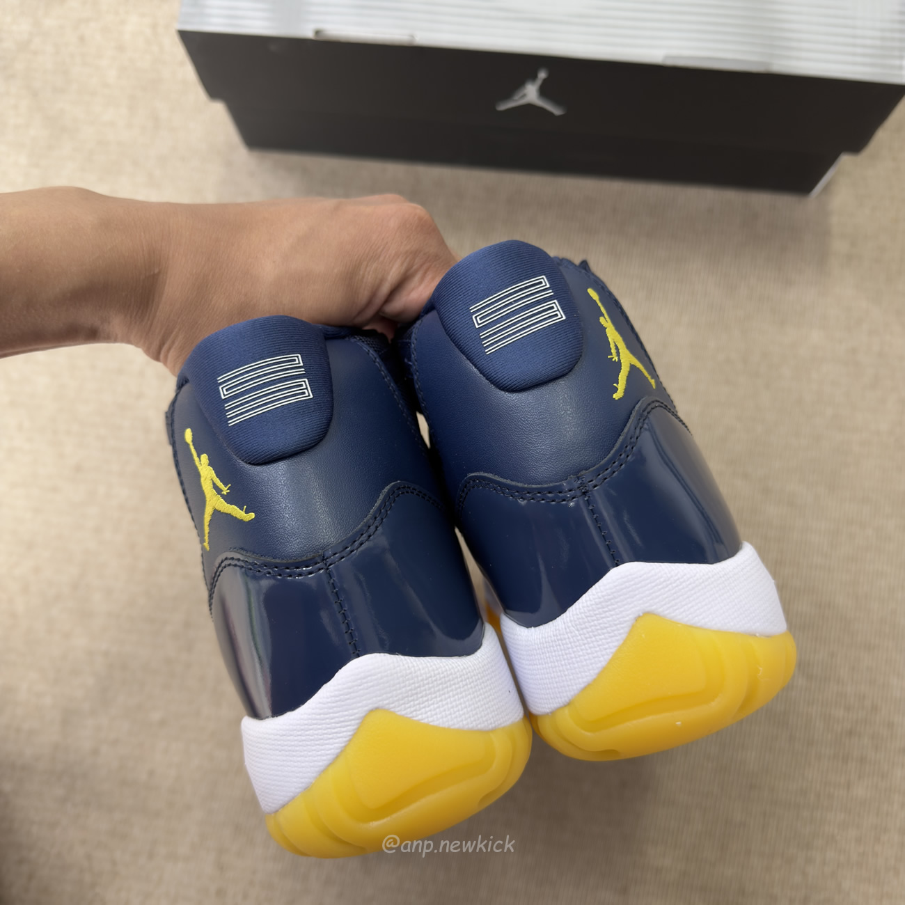 Air Jordan 11 Retro Navy Blue At7802 115 (8) - www.newkick.org
