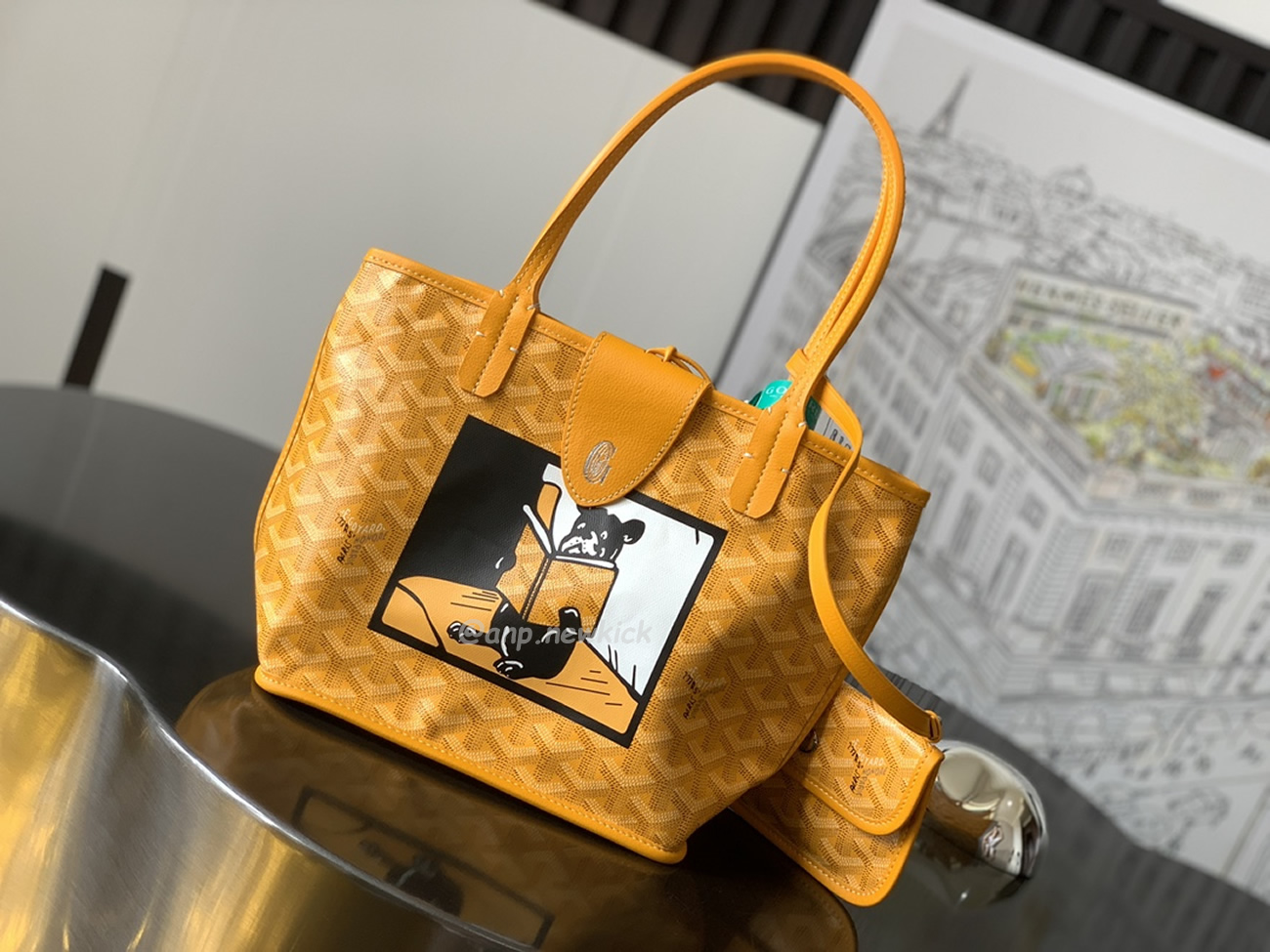 Goyard Anjou Mini Tote Bag Blacknatural Black Grey Navy White Green Yellow (8) - www.newkick.org Goyard Anjou Mini Tote Bag Blacknatural Black Grey Navy White Green Yellow (8) - www.newkick.org