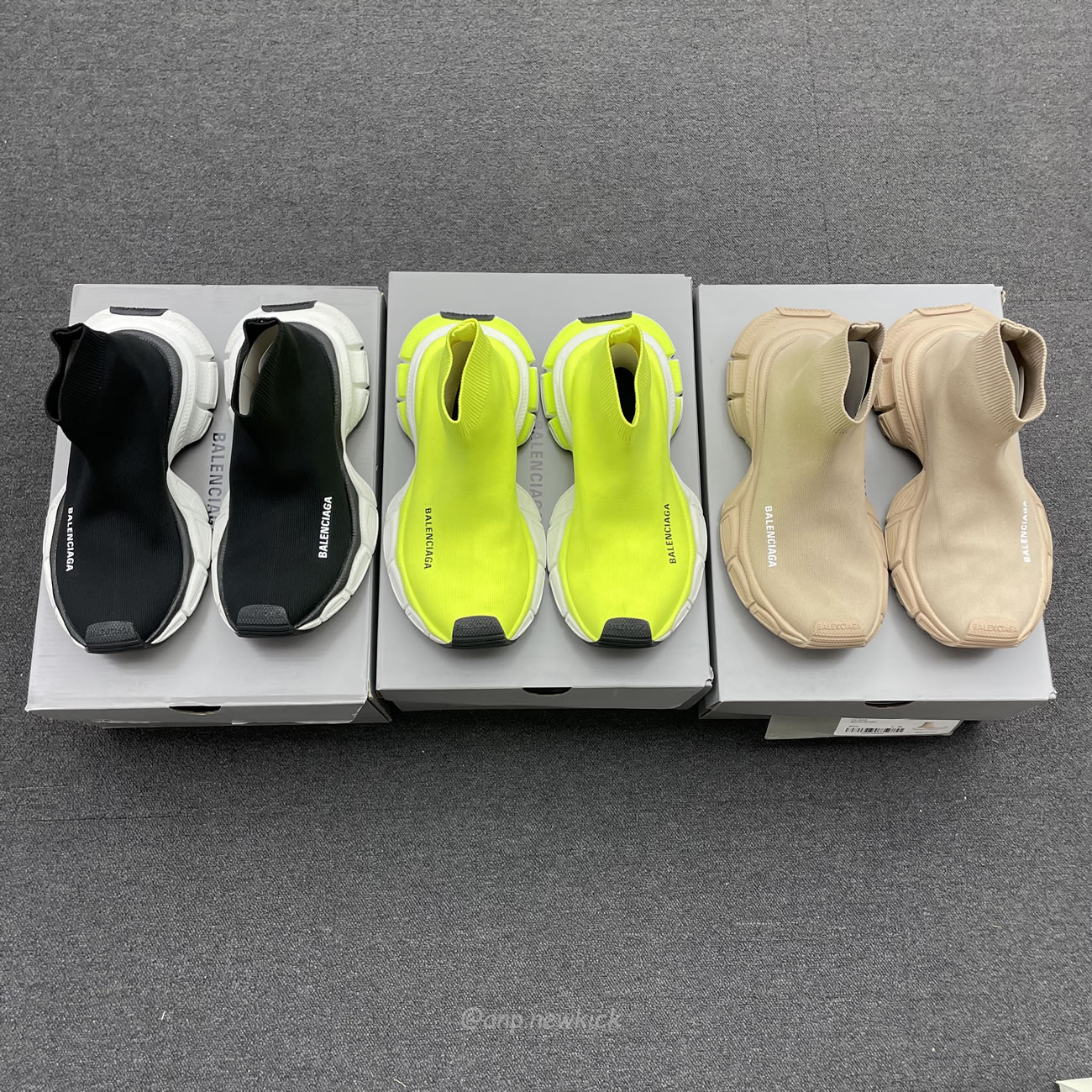 Balenciaga 3xl Sock Recycled Knit Sneakers Black White Fluo Yellow Beige (16) - www.newkick.org Balenciaga 3xl Sock Recycled Knit Sneakers Black White Fluo Yellow Beige (16) - www.newkick.org