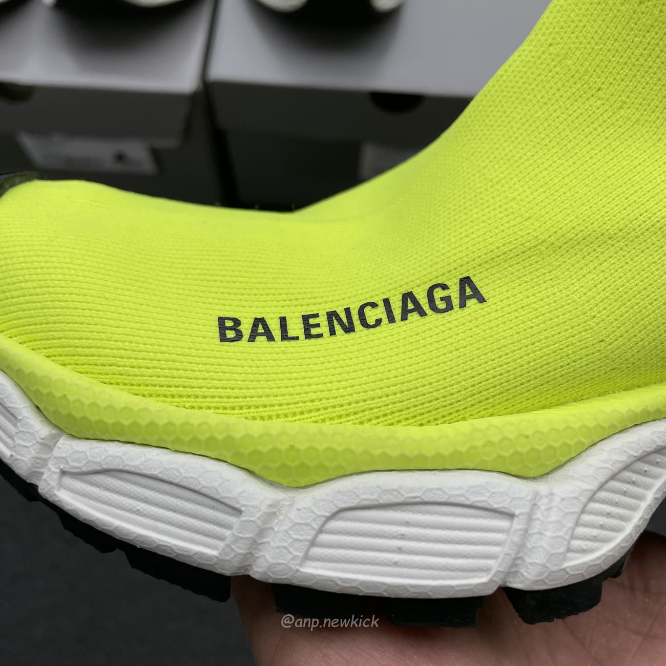 Balenciaga 3xl Sock Recycled Knit Sneakers Black White Fluo Yellow Beige (2) - www.newkick.org Balenciaga 3xl Sock Recycled Knit Sneakers Black White Fluo Yellow Beige (2) - www.newkick.org