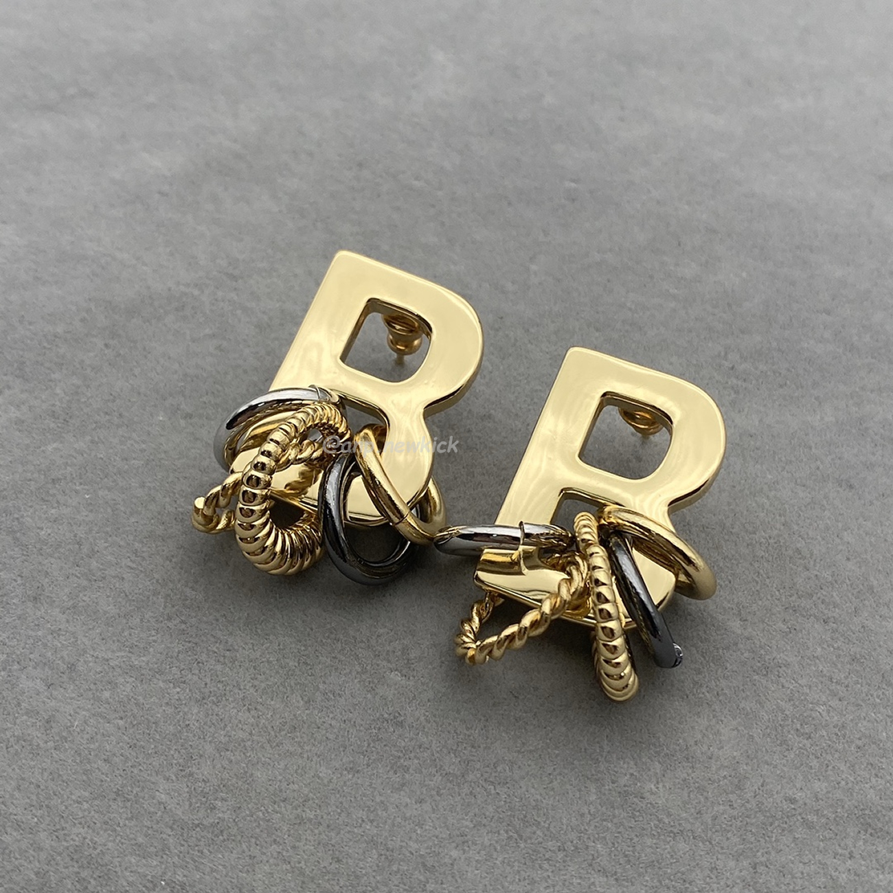 Balenciaga Multiring Single B Earring (2) - www.newkick.org