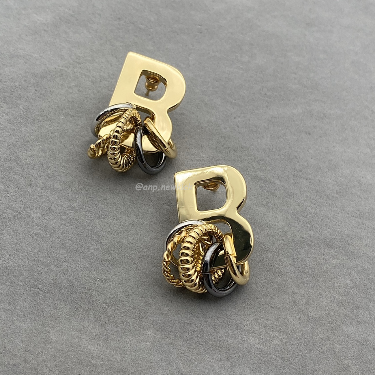 Balenciaga Multiring Single B Earring (3) - www.newkick.org