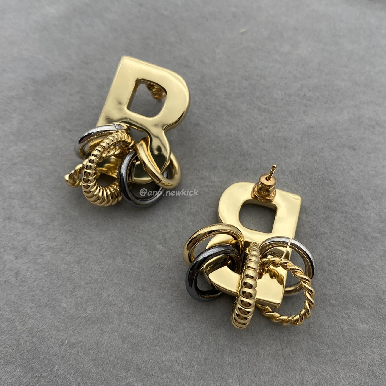 Balenciaga Multiring Single B Earring (4) - www.newkick.org