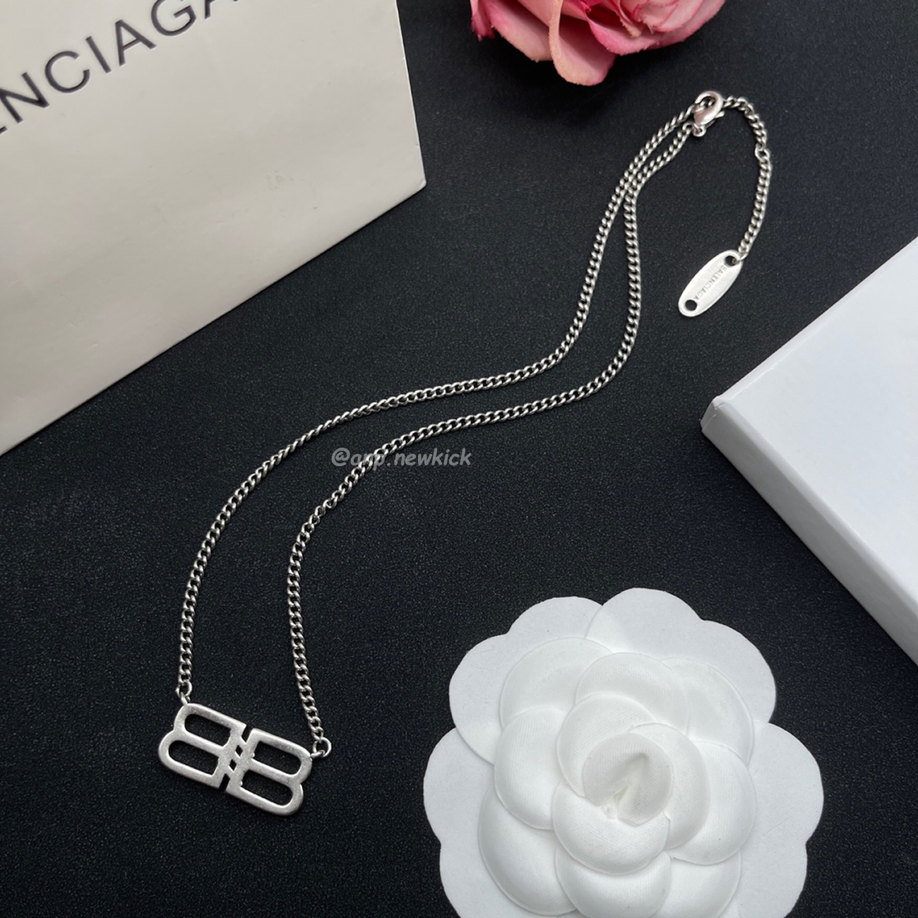 Balenciaga Bb Necklace (1) - www.newkick.org