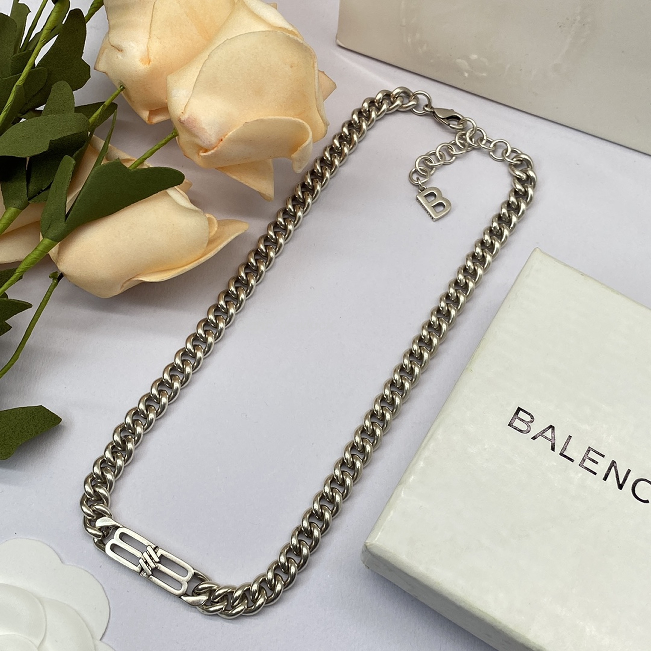 Balenciaga Bb Necklace (10) - www.newkick.org