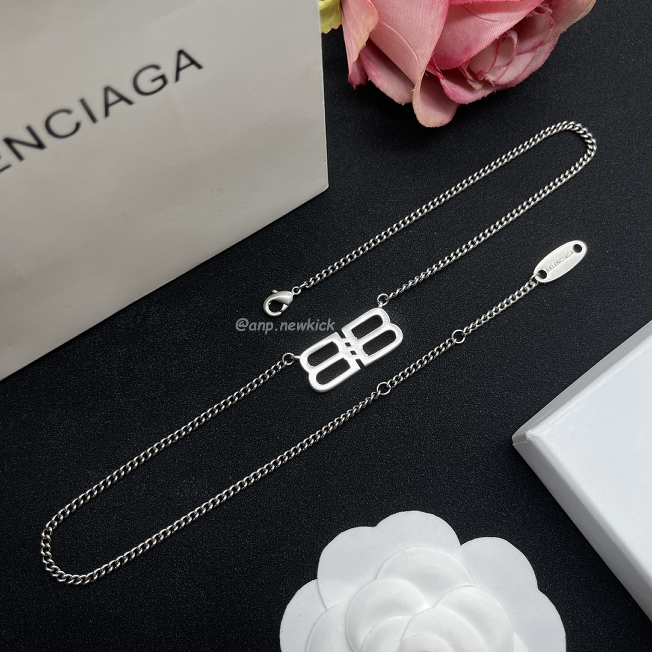 Balenciaga Bb Necklace (4) - www.newkick.org