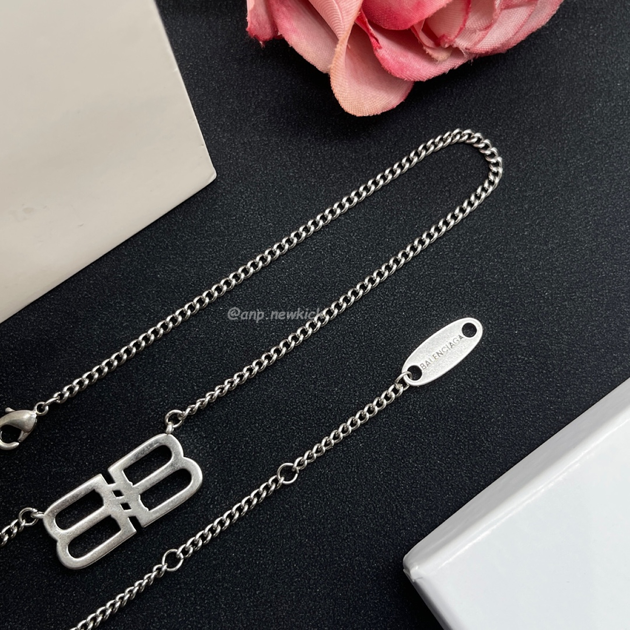 Balenciaga Bb Necklace (5) - www.newkick.org