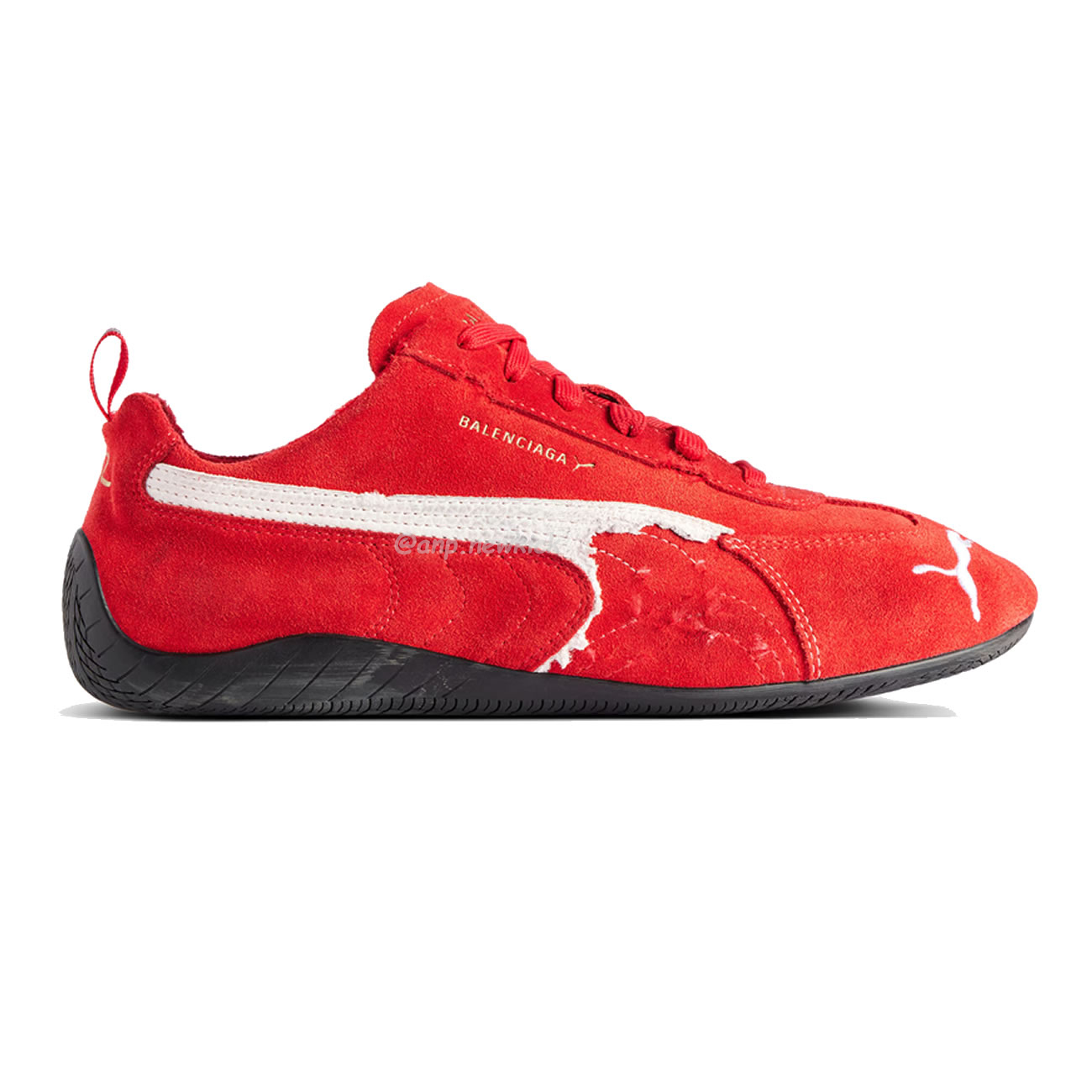 Balenciaga X Puma Ultrasoft Speedcat Sneakers Red White Black (13) - www.newkick.org Balenciaga X Puma Ultrasoft Speedcat Sneakers Red White Black (13) - www.newkick.org