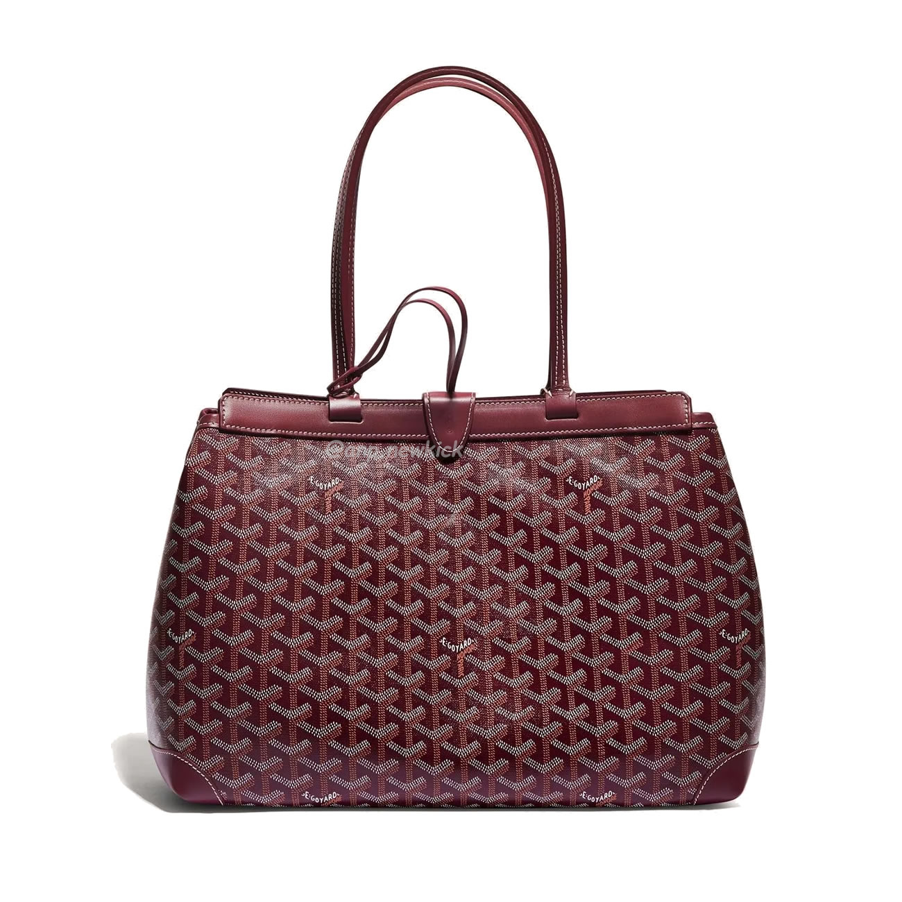 Goyard Bellechasse Biaude Tote Bag Blacknatural Black Grey Navy White Green Yellow Red Burgundy (16) - www.newkick.org