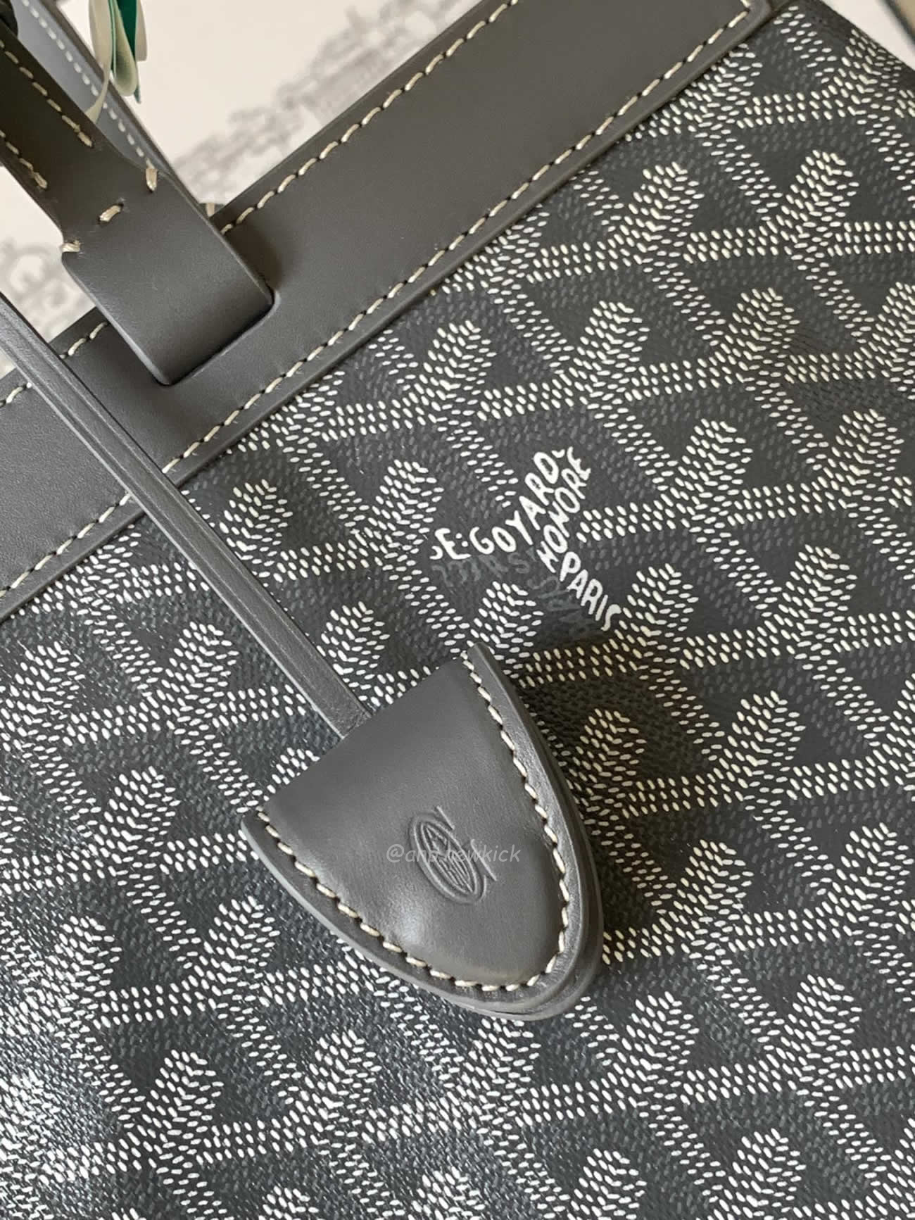 Goyard Bellechasse Biaude Tote Bag Blacknatural Black Grey Navy White Green Yellow Red Burgundy (22) - www.newkick.org