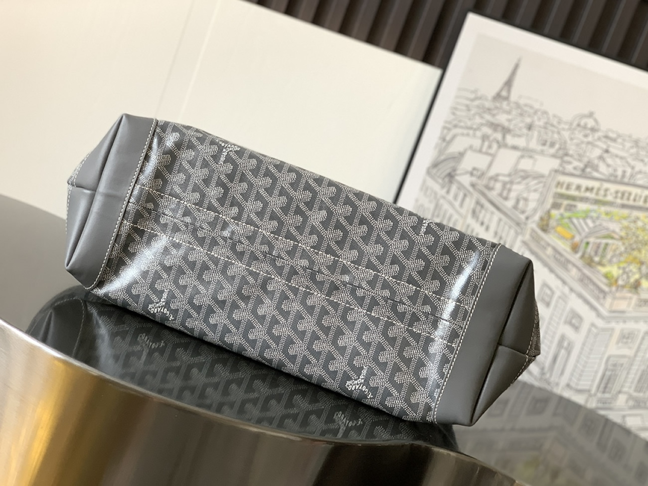 Goyard Bellechasse Biaude Tote Bag Blacknatural Black Grey Navy White Green Yellow Red Burgundy (23) - www.newkick.org