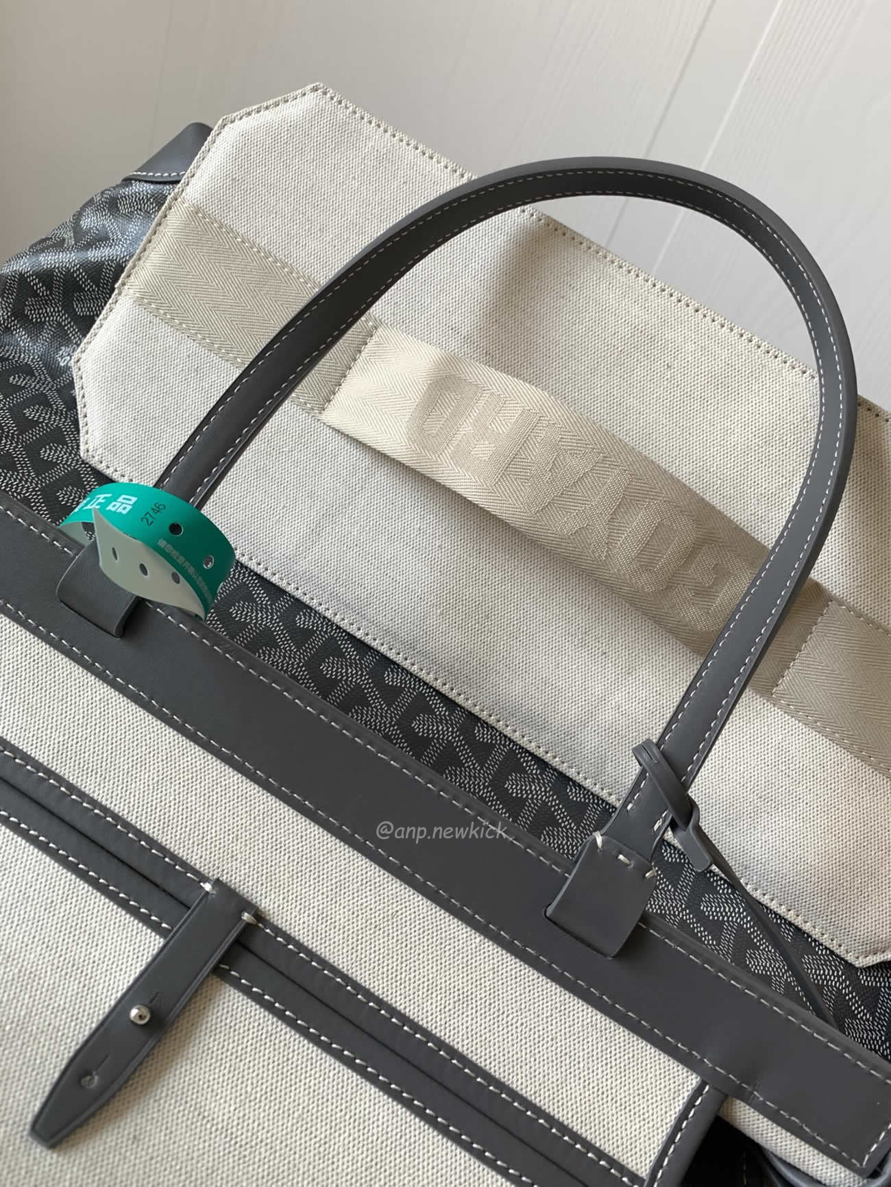 Goyard Bellechasse Biaude Tote Bag Blacknatural Black Grey Navy White Green Yellow Red Burgundy (26) - www.newkick.org