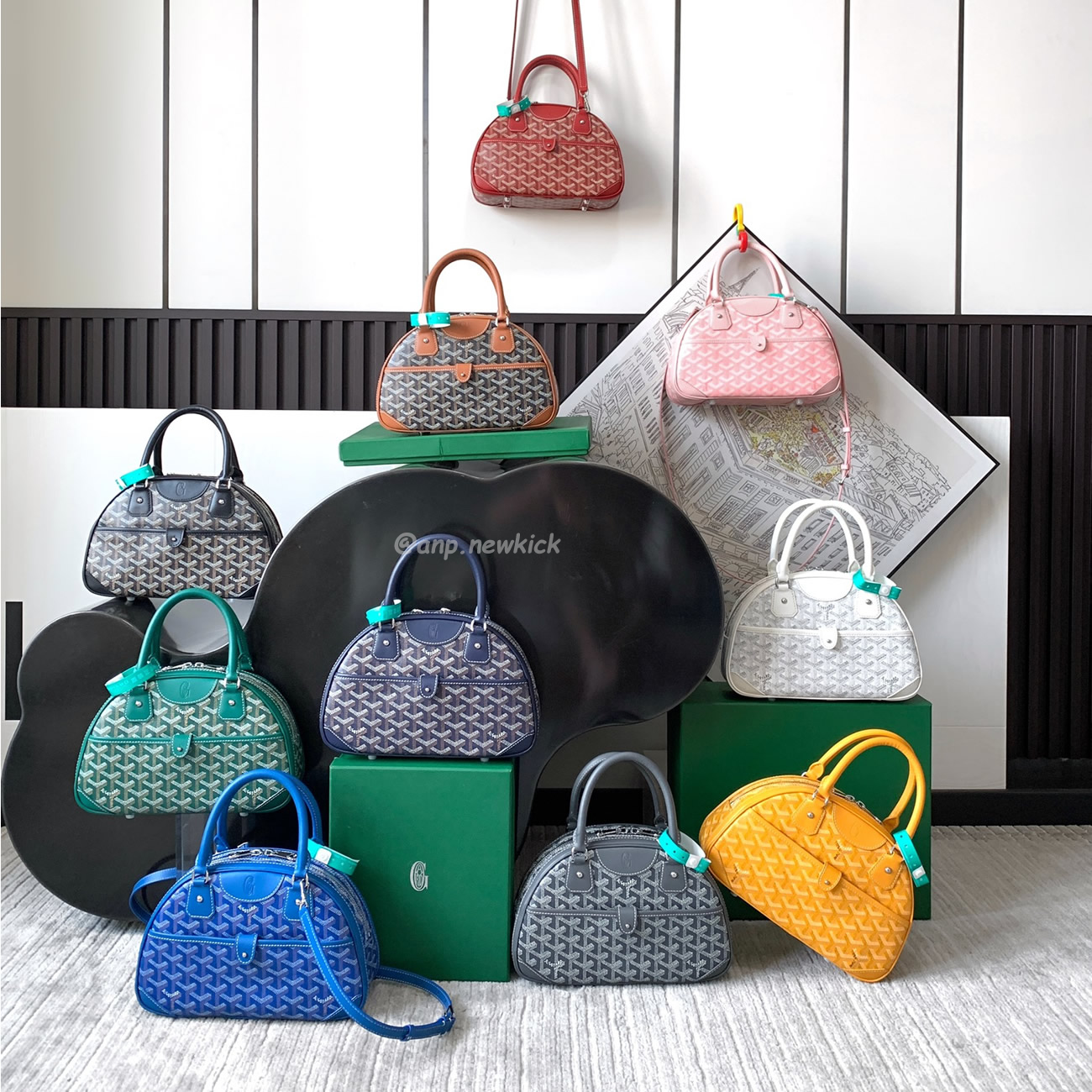 Goyard Goyard Bowling Bag 27×27×8.5cm (1) - www.newkick.org