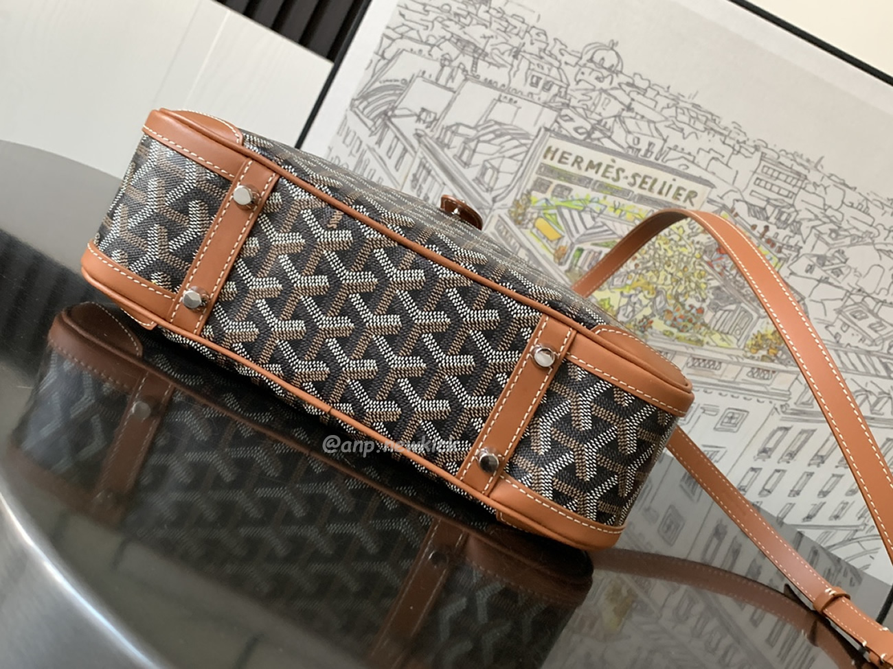Goyard Goyard Bowling Bag 27×27×8.5cm (15) - www.newkick.org