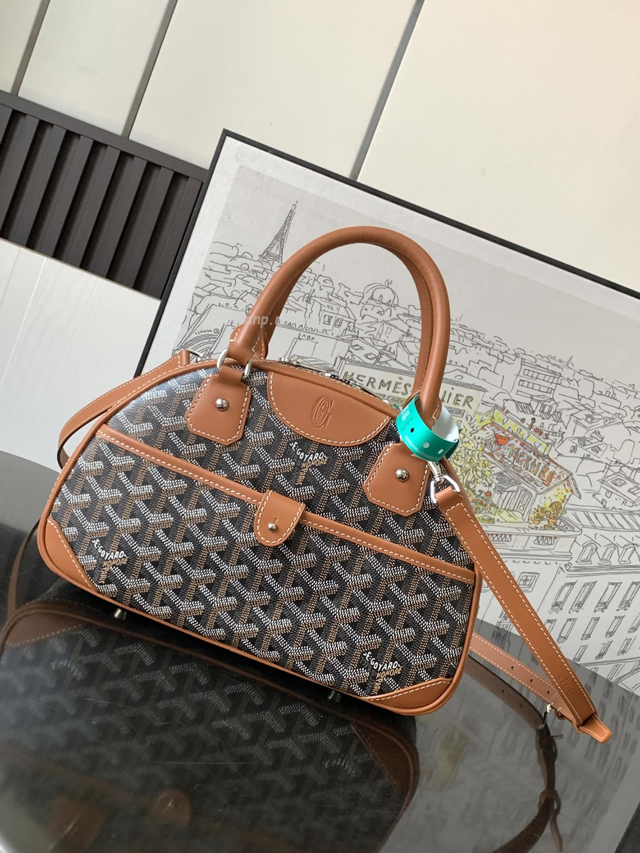 Goyard Goyard Bowling Bag 27×27×8.5cm (19) - www.newkick.org