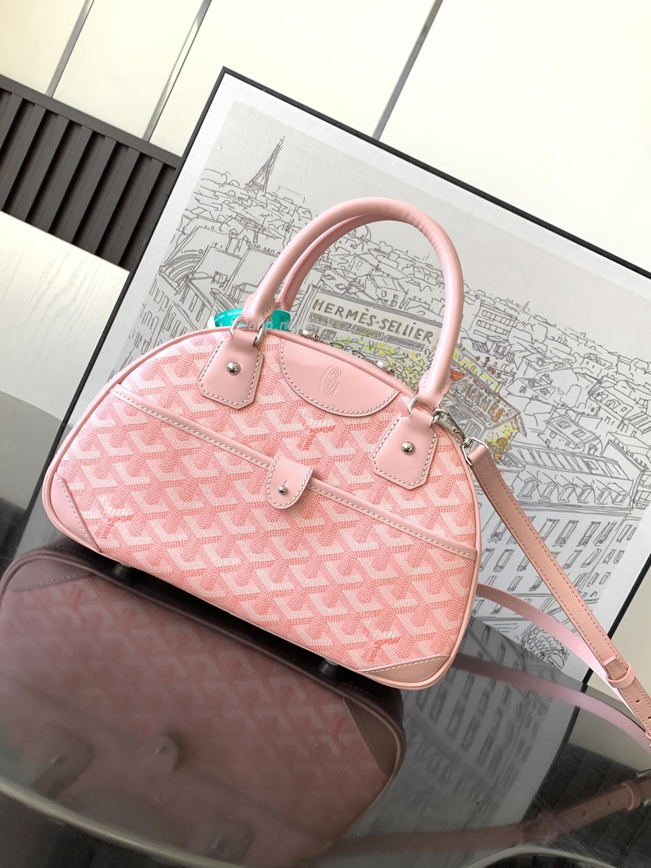 Goyard Goyard Bowling Bag 27×27×8.5cm (4) - www.newkick.org