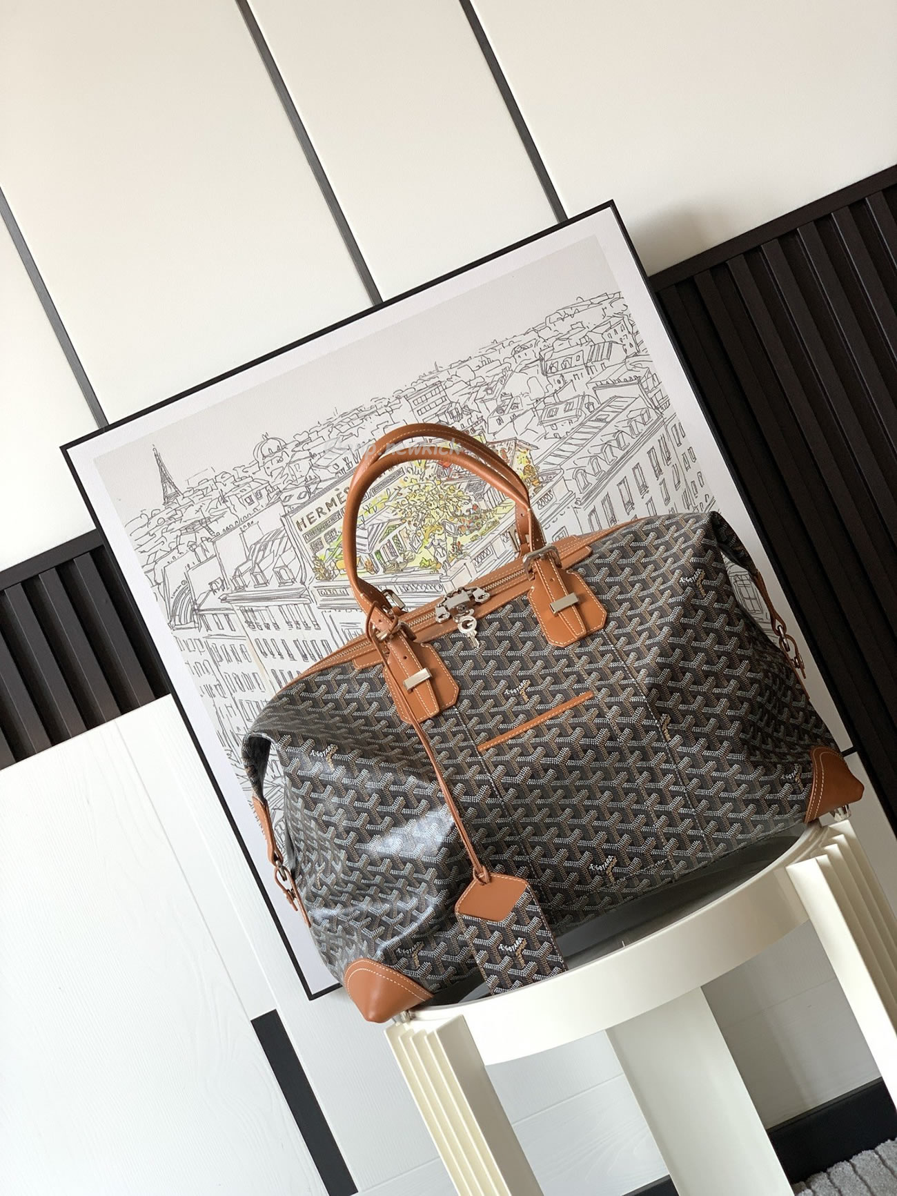 Goyard Bowling 45 Traveling Bag (10) - www.newkick.org