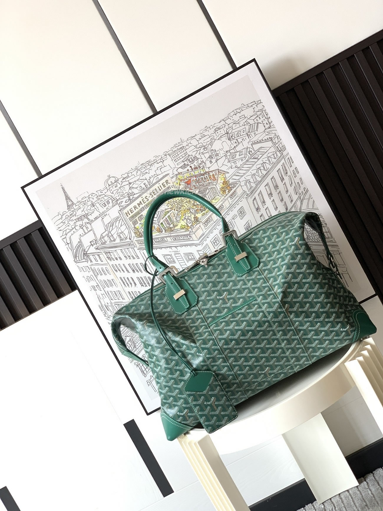 Goyard Bowling 45 Traveling Bag (6) - www.newkick.org