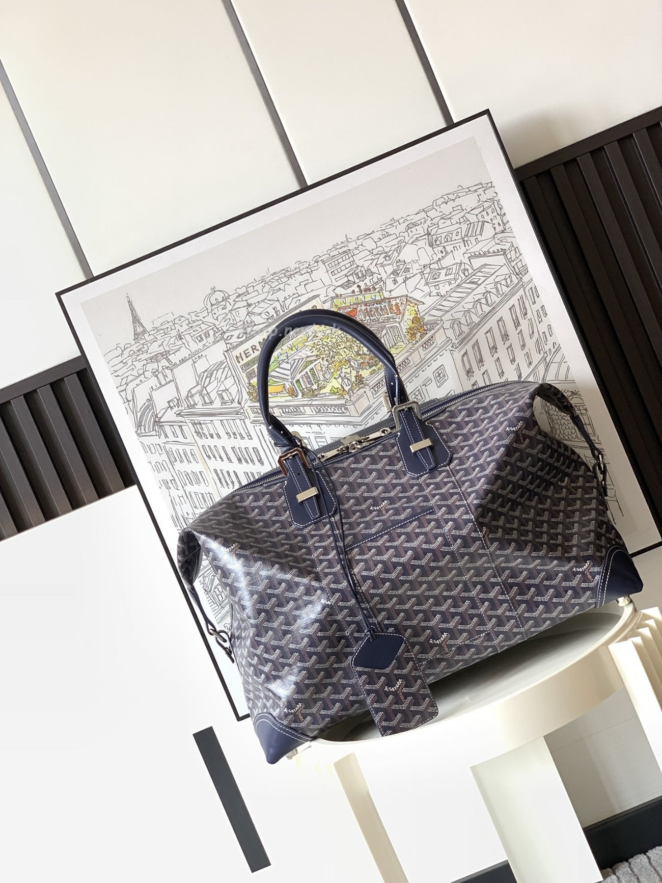 Goyard Bowling 45 Traveling Bag (8) - www.newkick.org