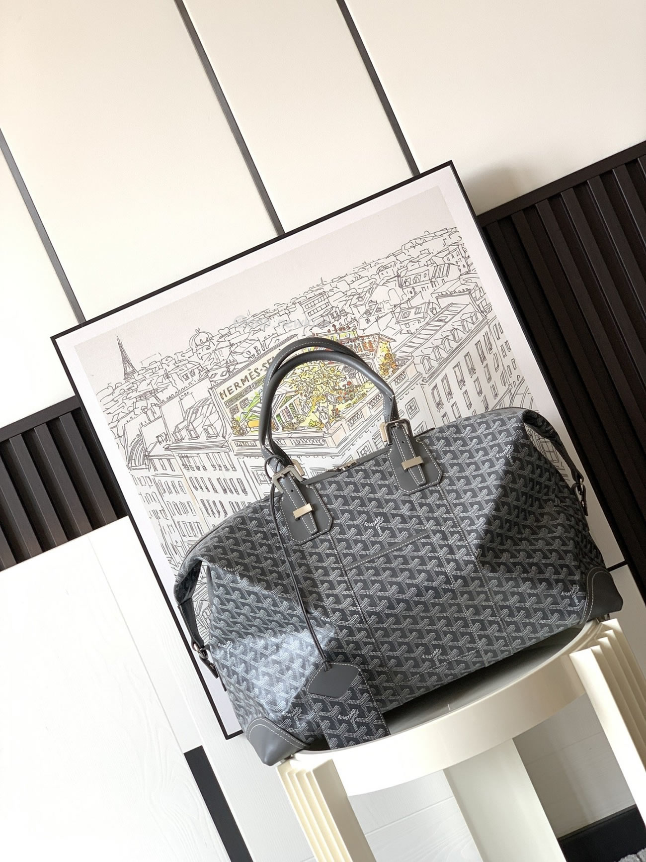 Goyard Bowling 45 Traveling Bag (9) - www.newkick.org