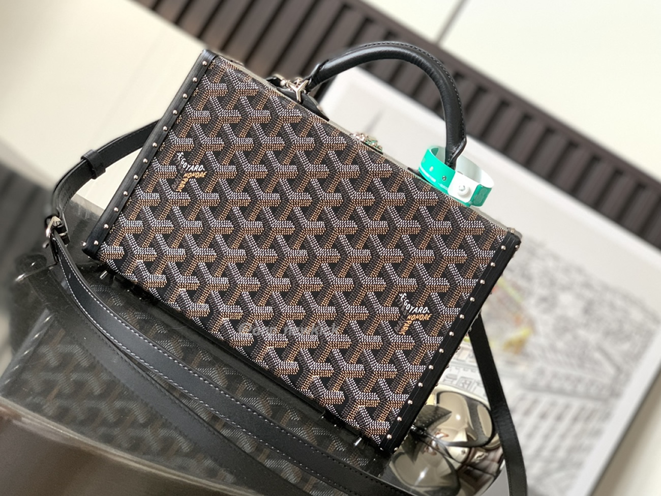 Goyard Grand Hôtel Box Bag 17 Cm X 7.7 Cm X 24.5 Cm (10) - www.newkick.org