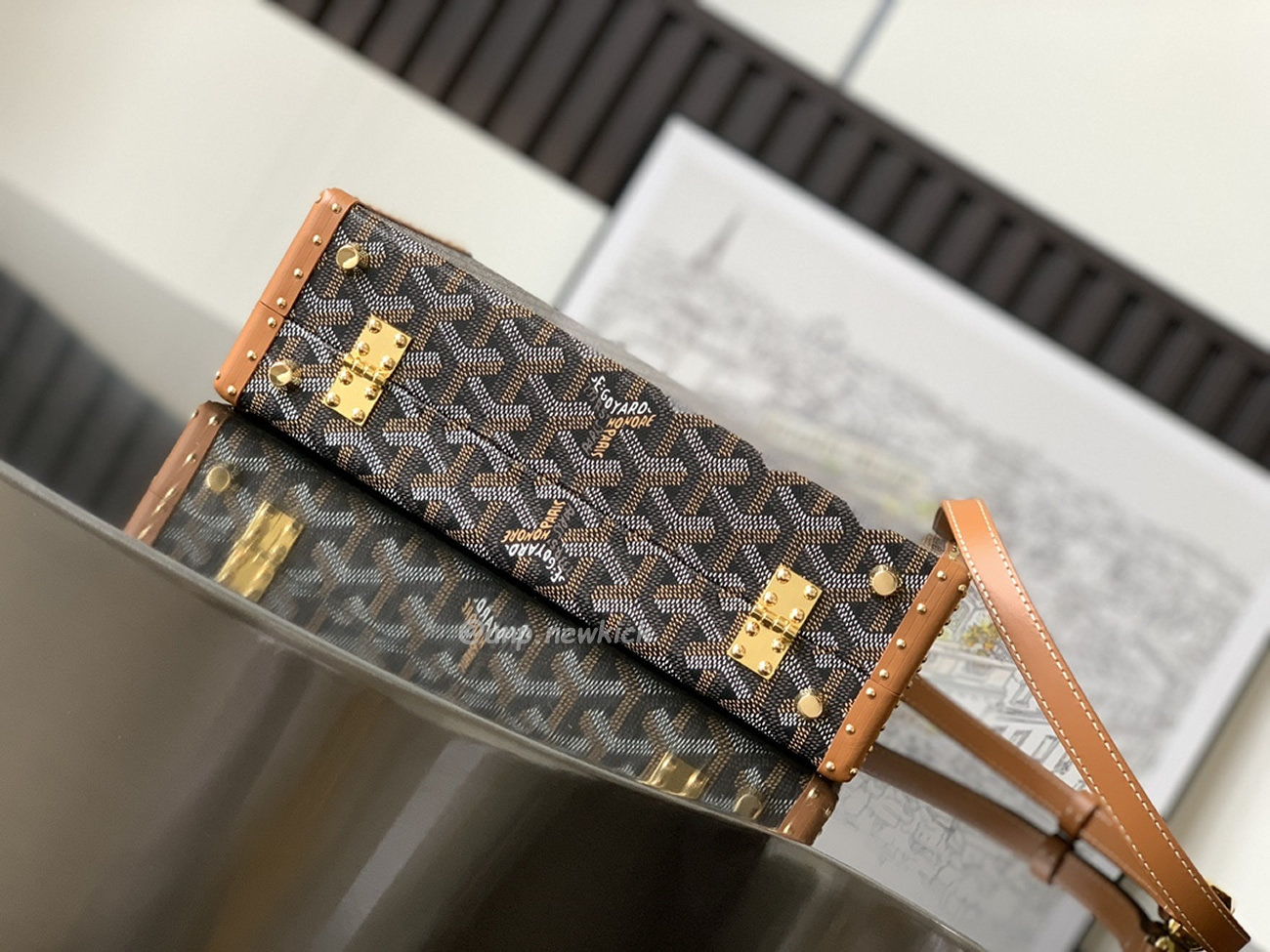Goyard Grand Hôtel Box Bag 17 Cm X 7.7 Cm X 24.5 Cm (11) - www.newkick.org