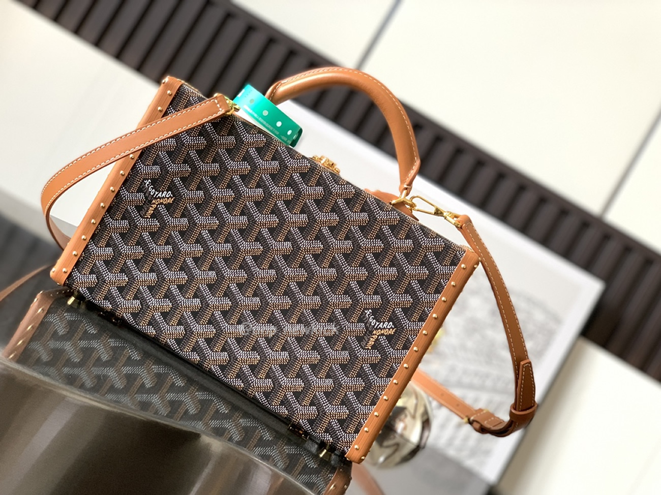 Goyard Grand Hôtel Box Bag 17 Cm X 7.7 Cm X 24.5 Cm (18) - www.newkick.org