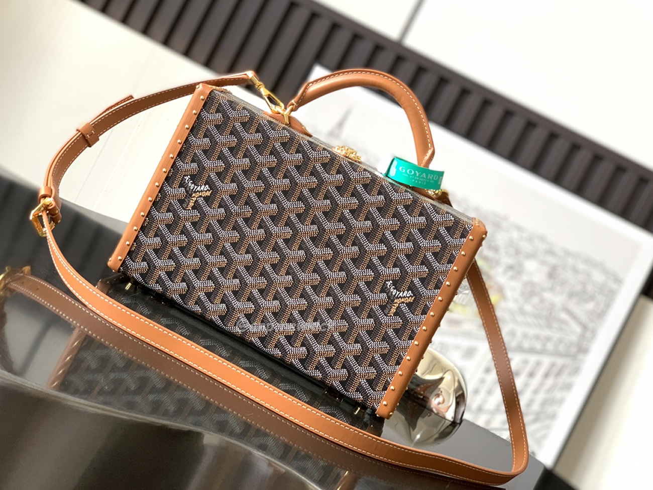 Goyard Grand Hôtel Box Bag 17 Cm X 7.7 Cm X 24.5 Cm (19) - www.newkick.org