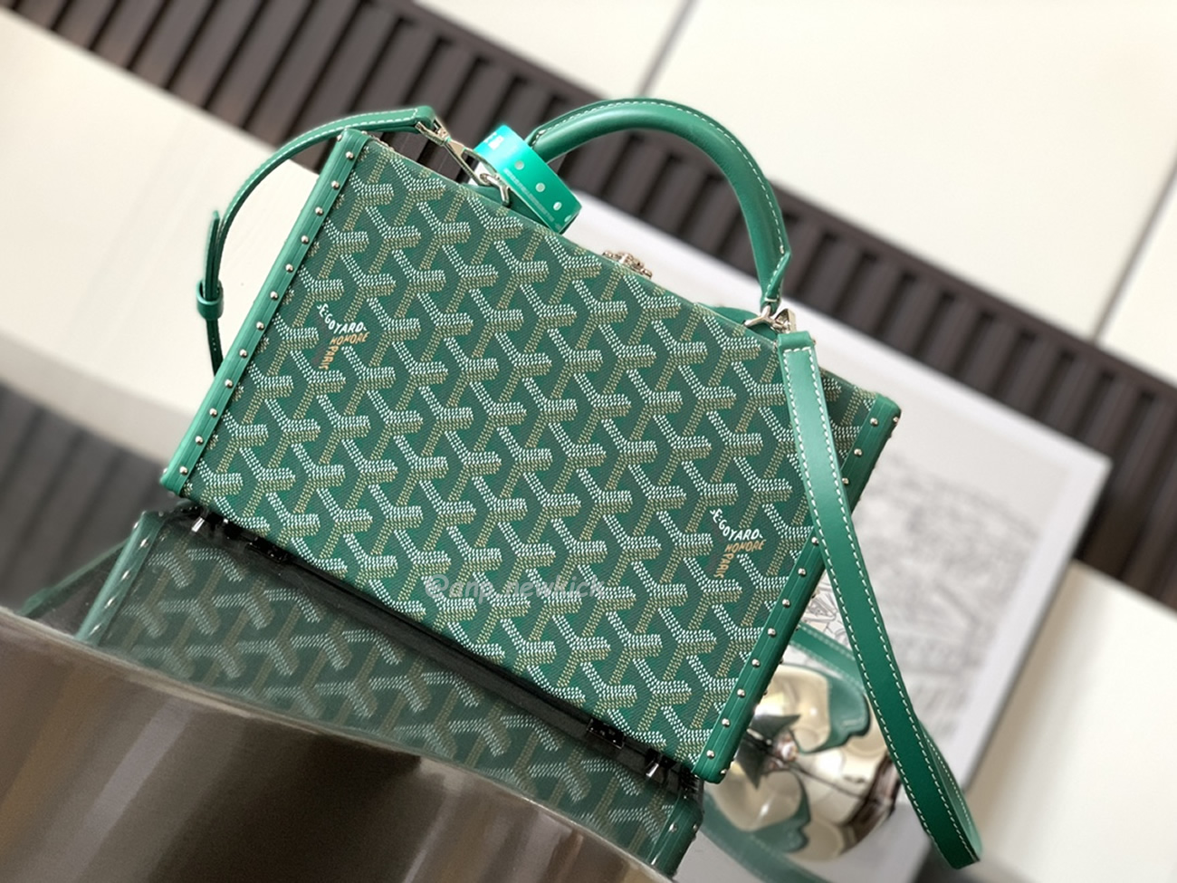 Goyard Grand Hôtel Box Bag 17 Cm X 7.7 Cm X 24.5 Cm (9) - www.newkick.org