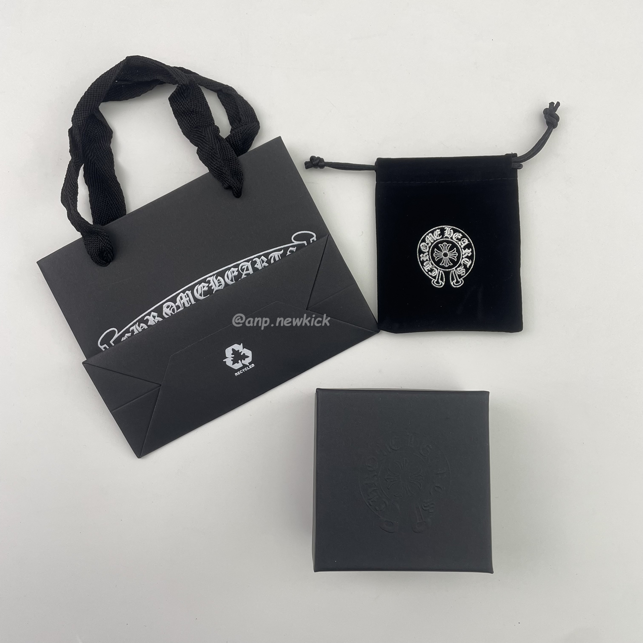 Chrome Hearts Pearl Silver Cross Flower Letter Ball Bracelet (5) - www.newkick.org