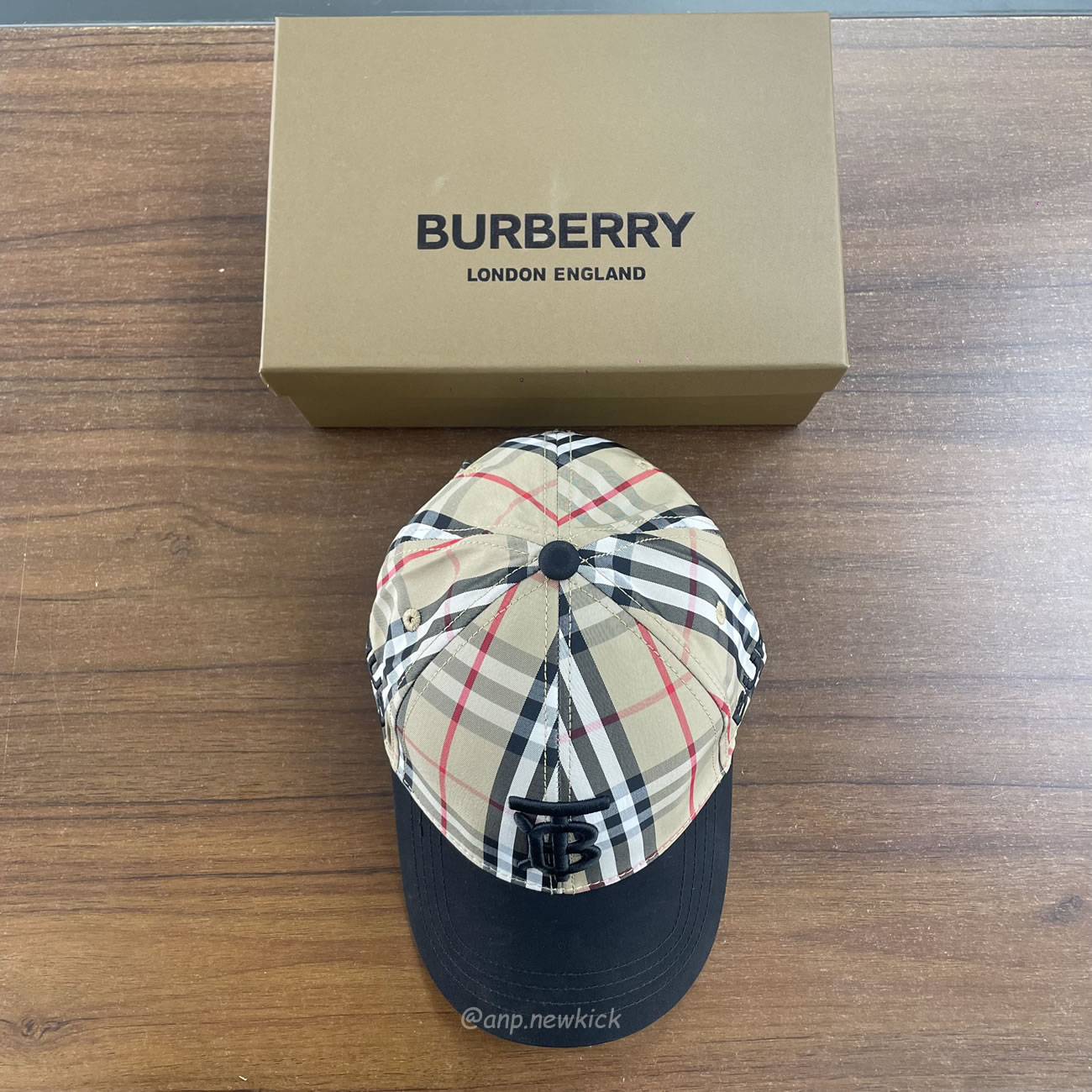 Burberry Tb Check Baseball Cap (3) - www.newkick.org