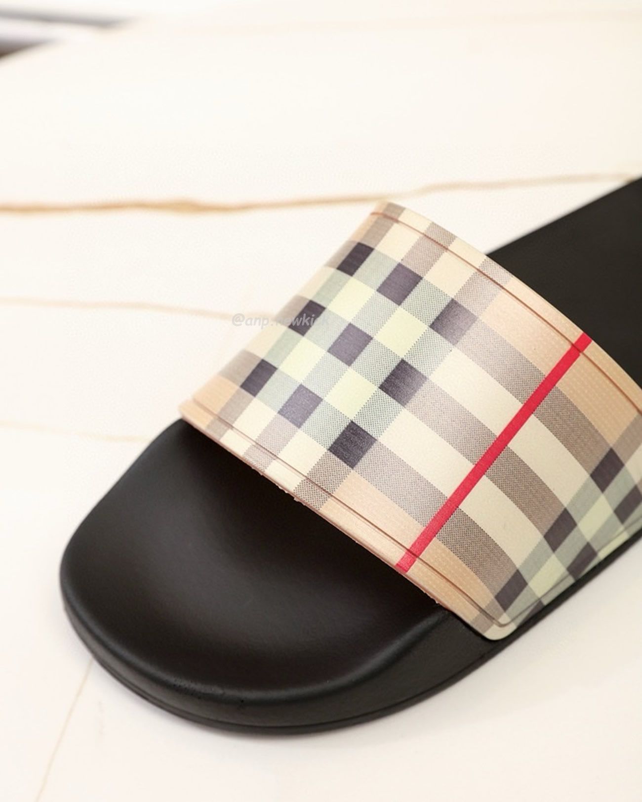Burberry Vintage Check Slides Beige (8) - www.newkick.org