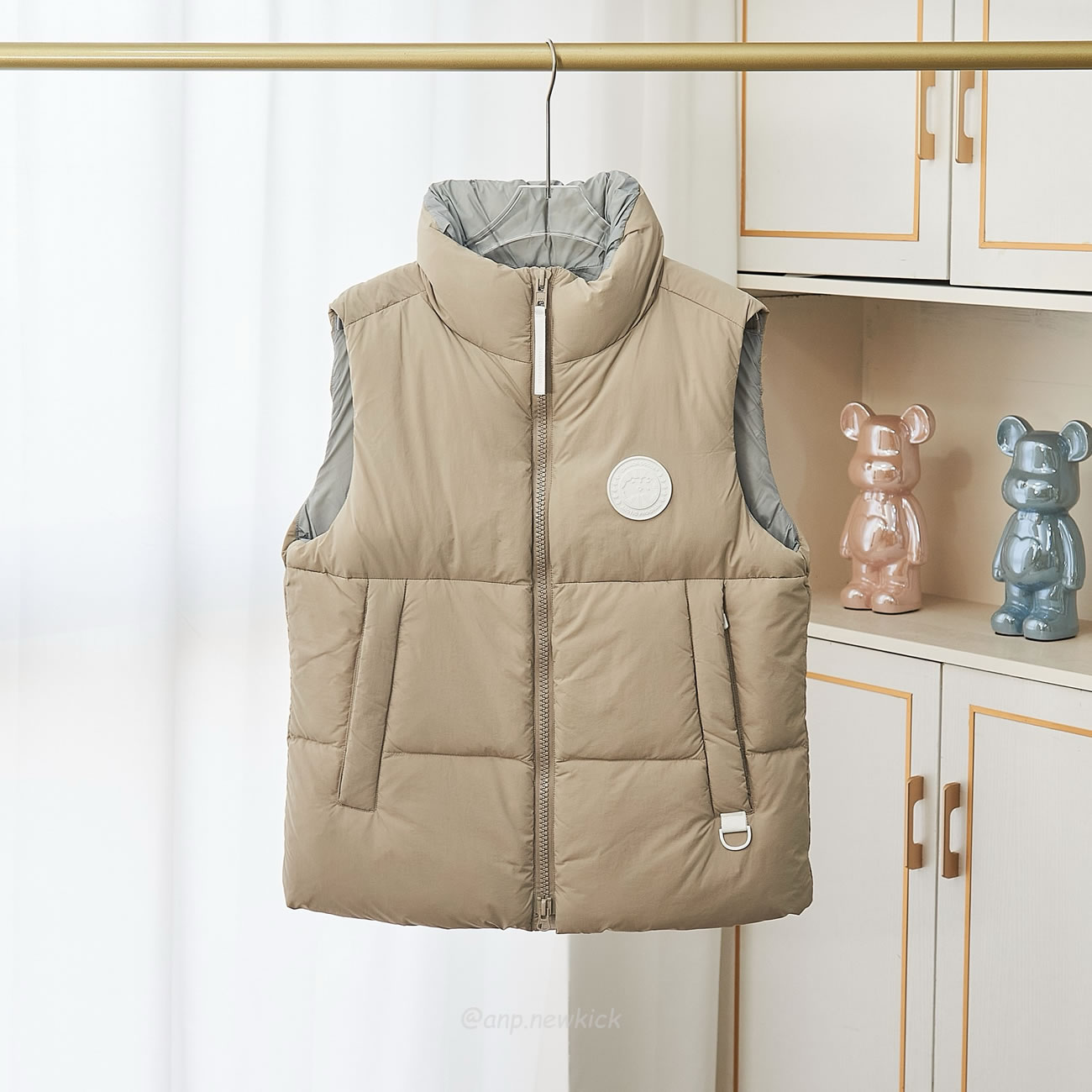 Canada Goose Everett Quilted Recycled Nylon Gilet Brown (8) - www.newkick.org
