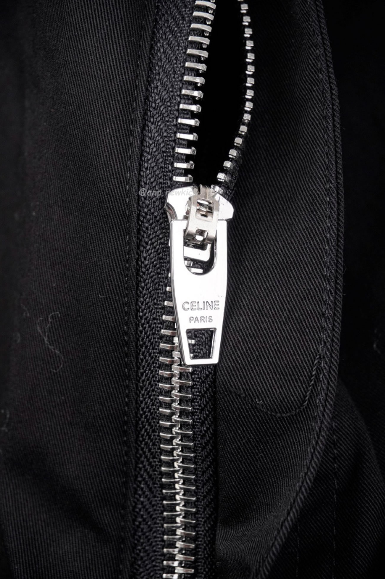 Celine Linen Plain Cotton Logo Cargo Pants (2) - www.newkick.org