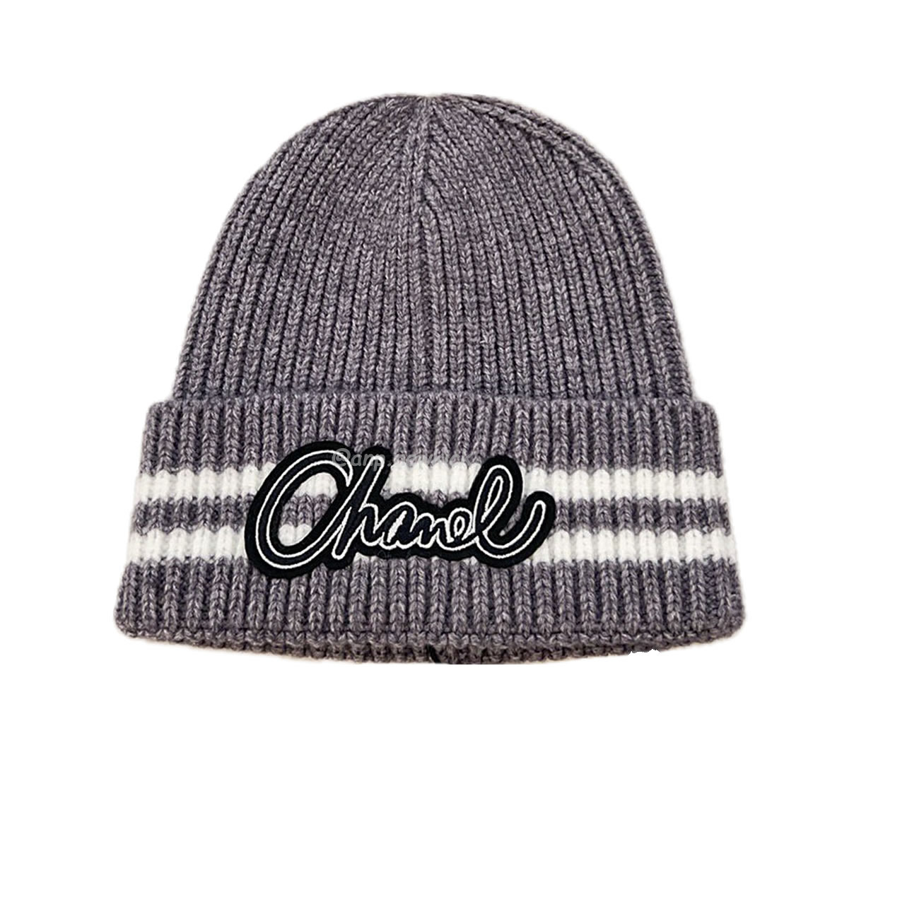 Chanel Knitted Cold Hat White Black Gray Brown (2) - www.newkick.org Chanel Knitted Cold Hat White Black Gray Brown (2) - www.newkick.org
